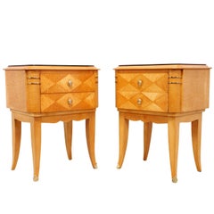 French Art Deco Bedside Chests