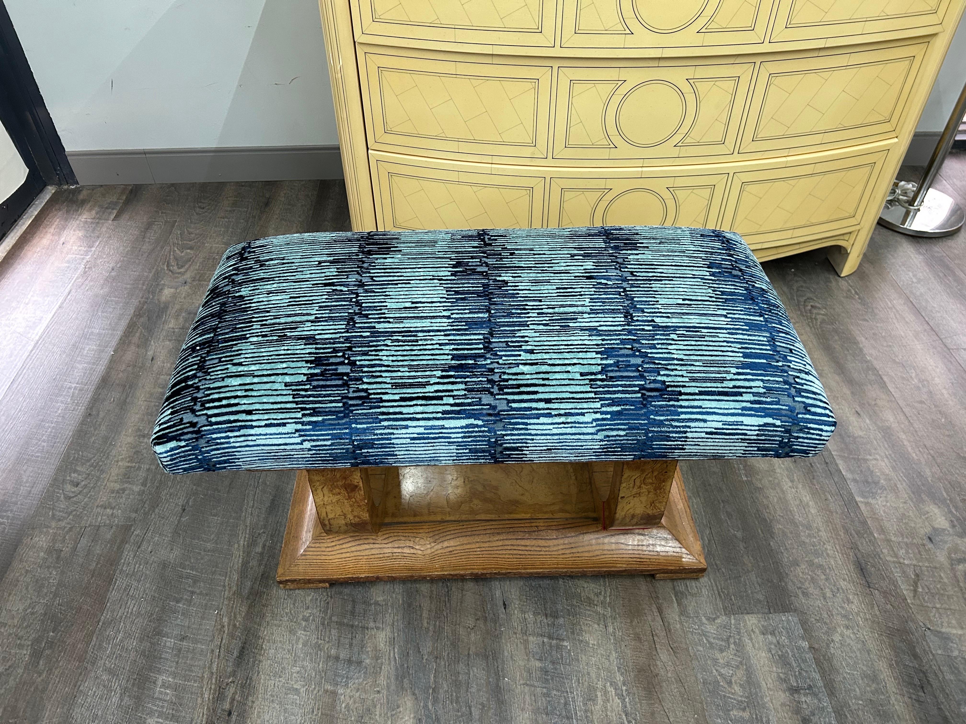 Banc Art déco français Bon état - En vente à Houston, TX