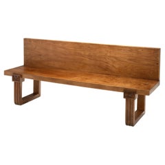 French Art Deco Bench, France ca 1930s