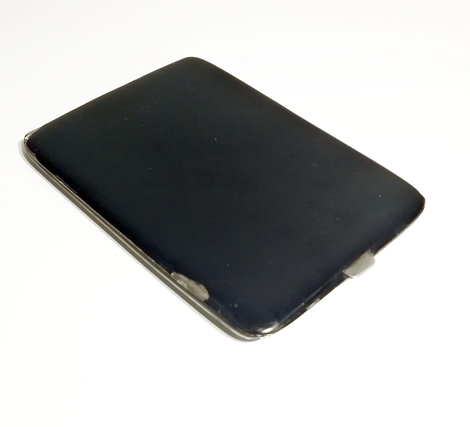 black cigarette case