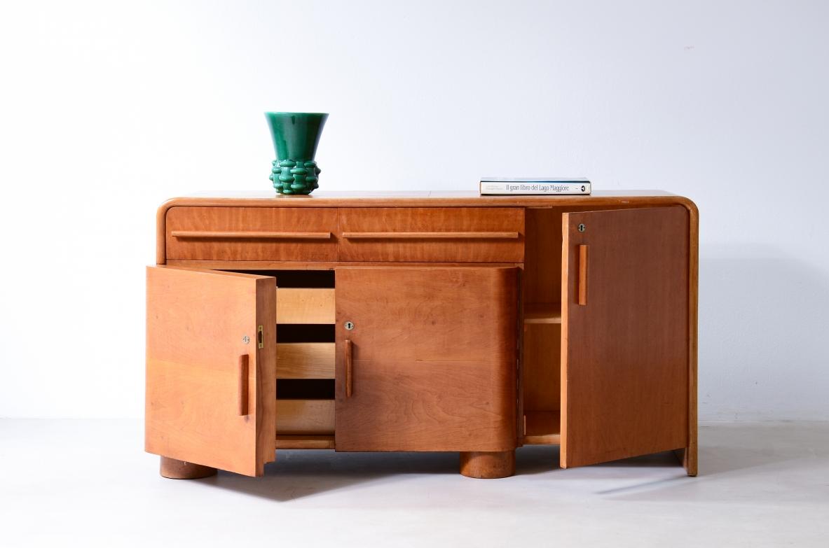 COD-CVR 03
Cabinet with doors and drawers in blond wood.

French manufacture, Art Deco period, ca. 1930