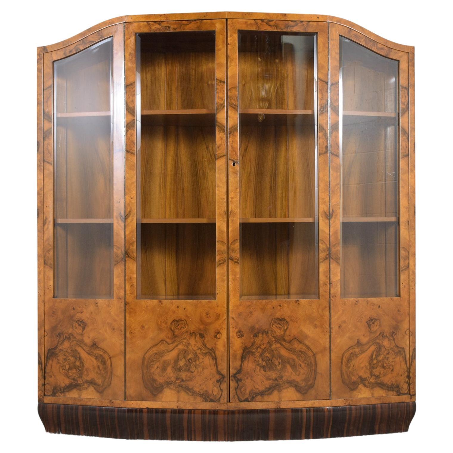 French Art Deco Bookcase