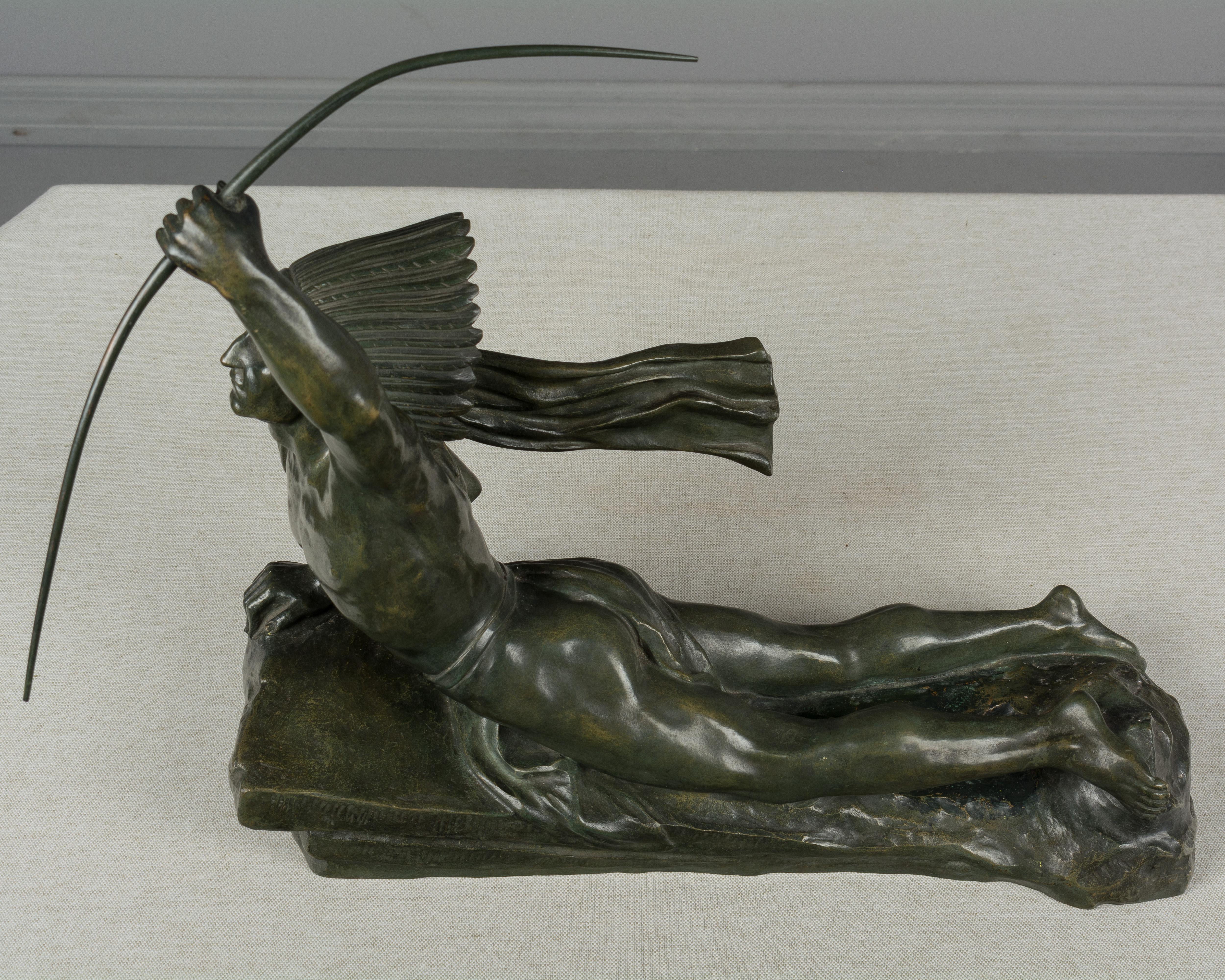 French Art Deco Bronze by Marcel André Bouraine 8