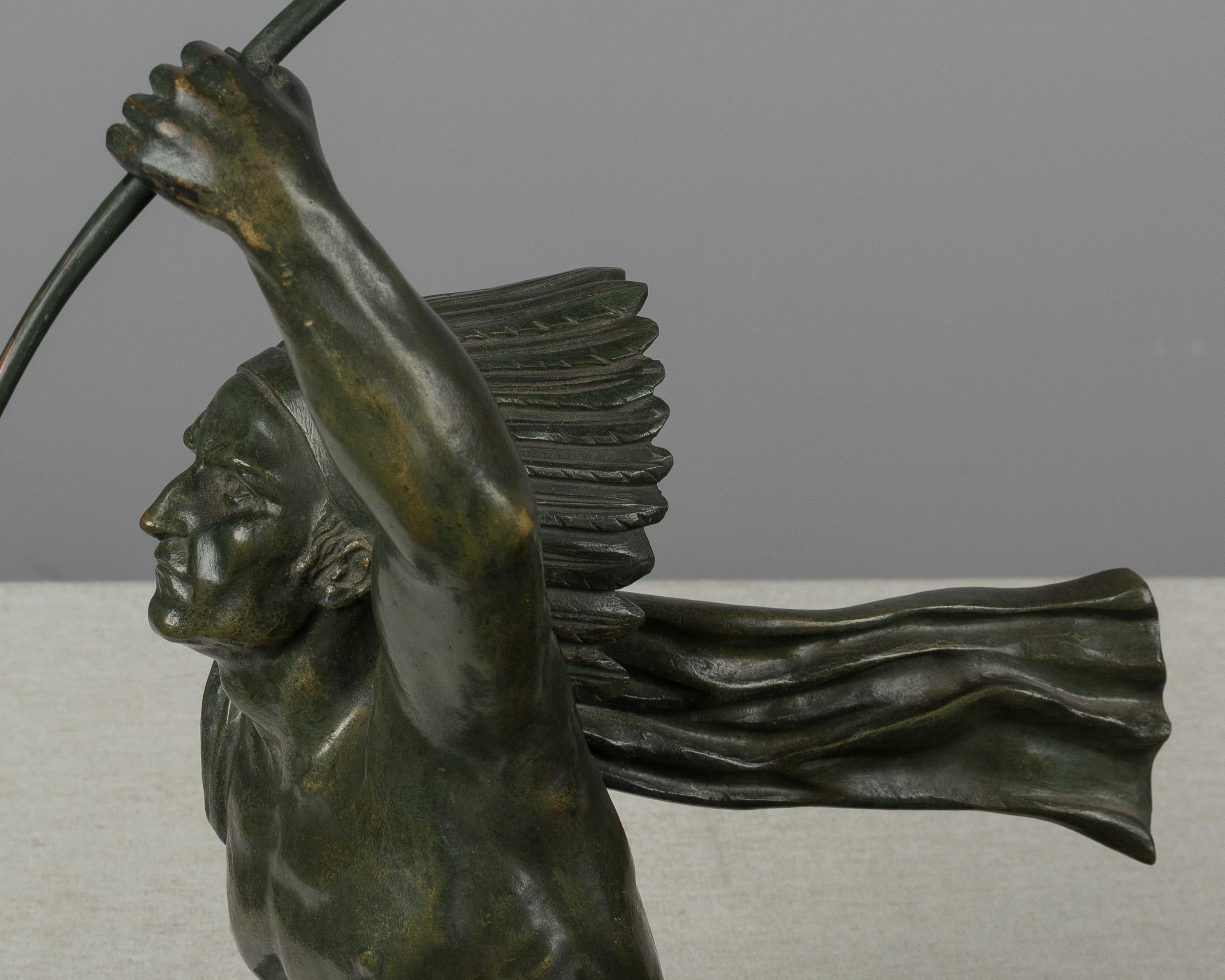 French Art Deco Bronze by Marcel André Bouraine 9