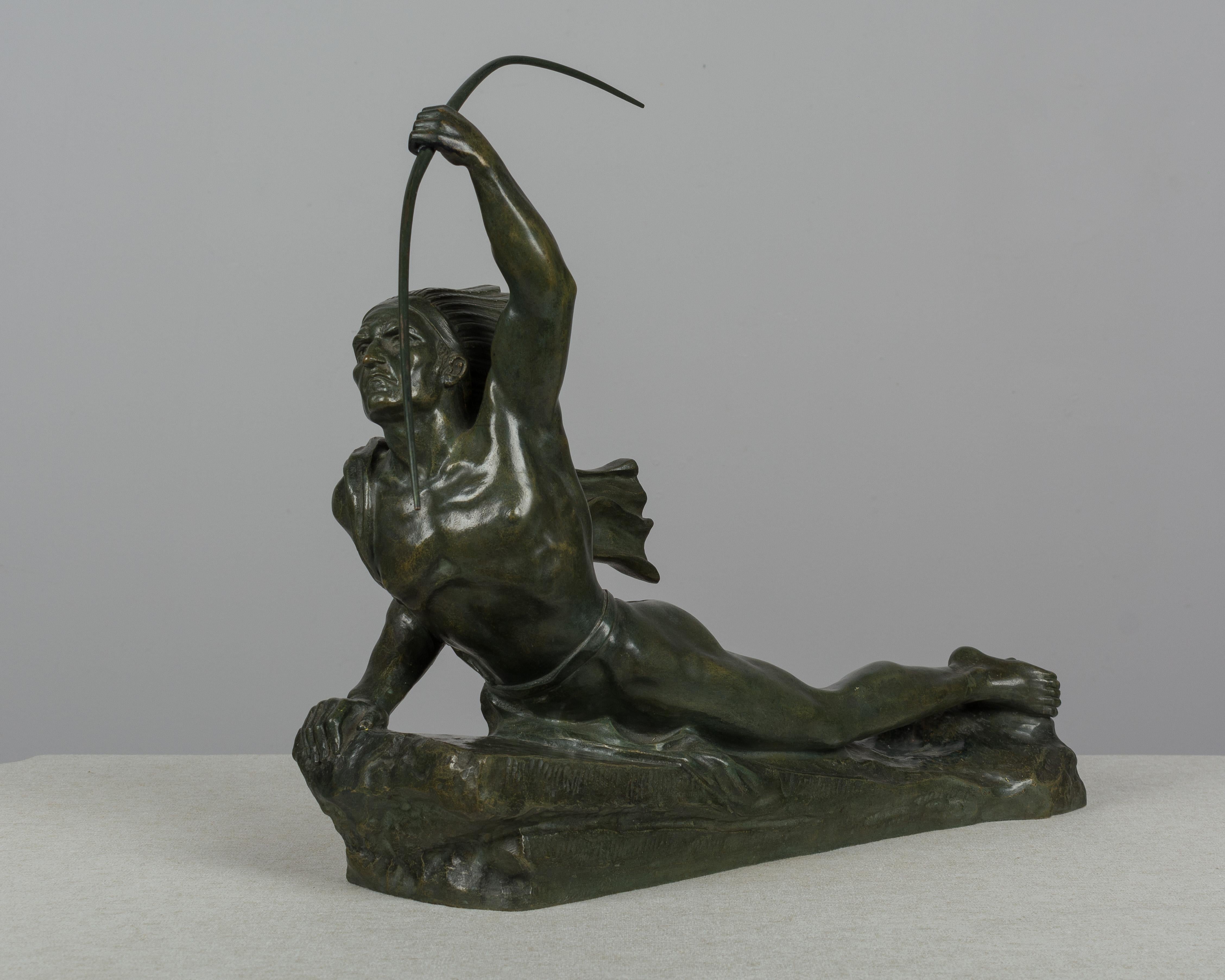20th Century French Art Deco Bronze by Marcel André Bouraine