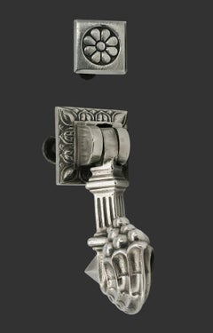 French Art Deco Bronze Door Knocker by Camion Freres, 1920