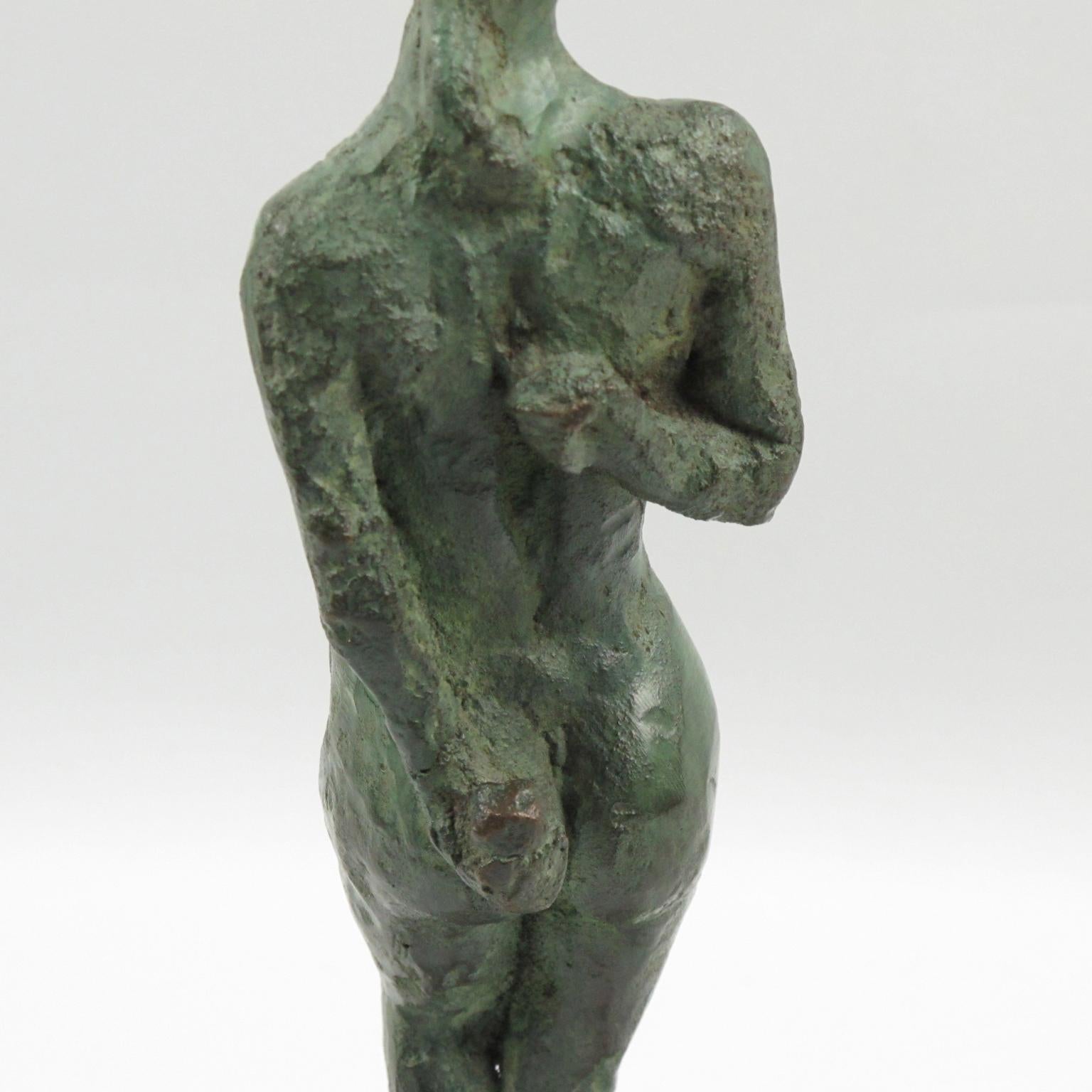 Art Deco Bronze Sculpture Artemis, Diana the Huntress, France 1930s 2