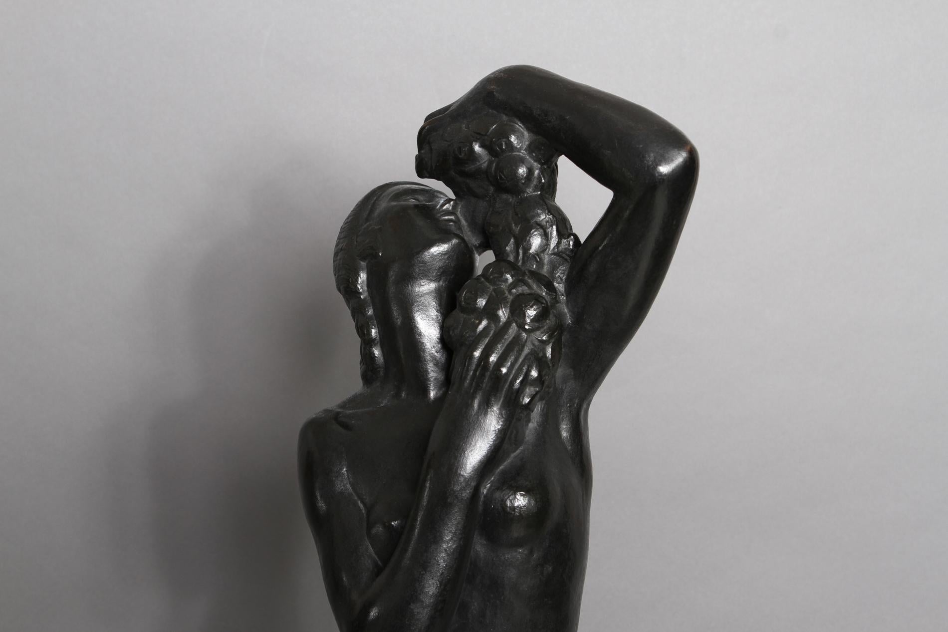 20th Century French Art Deco Bronze Sculpture by Gilbert Privat