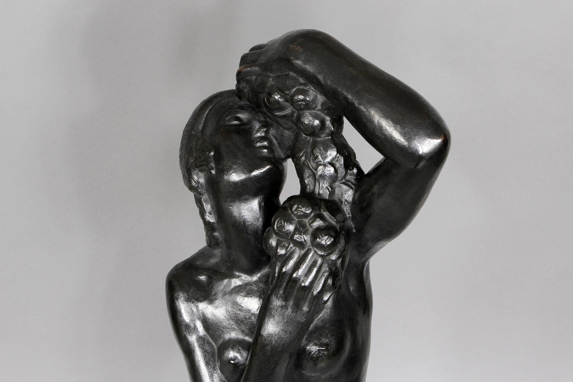 French Art Deco Bronze Sculpture by Gilbert Privat 1