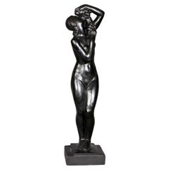 Used French Art Deco Bronze Sculpture by Gilbert Privat
