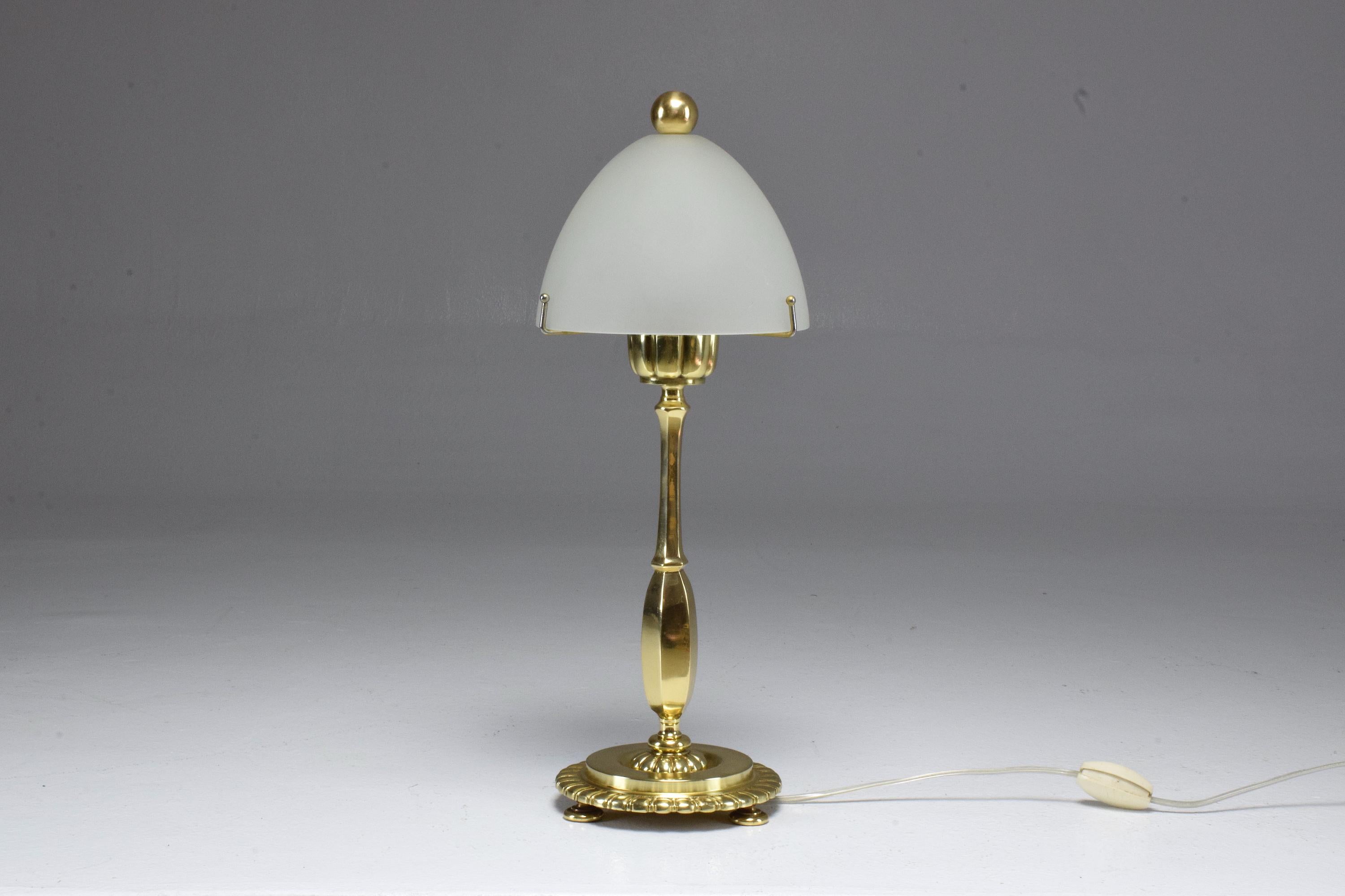 1930's art deco table lamps