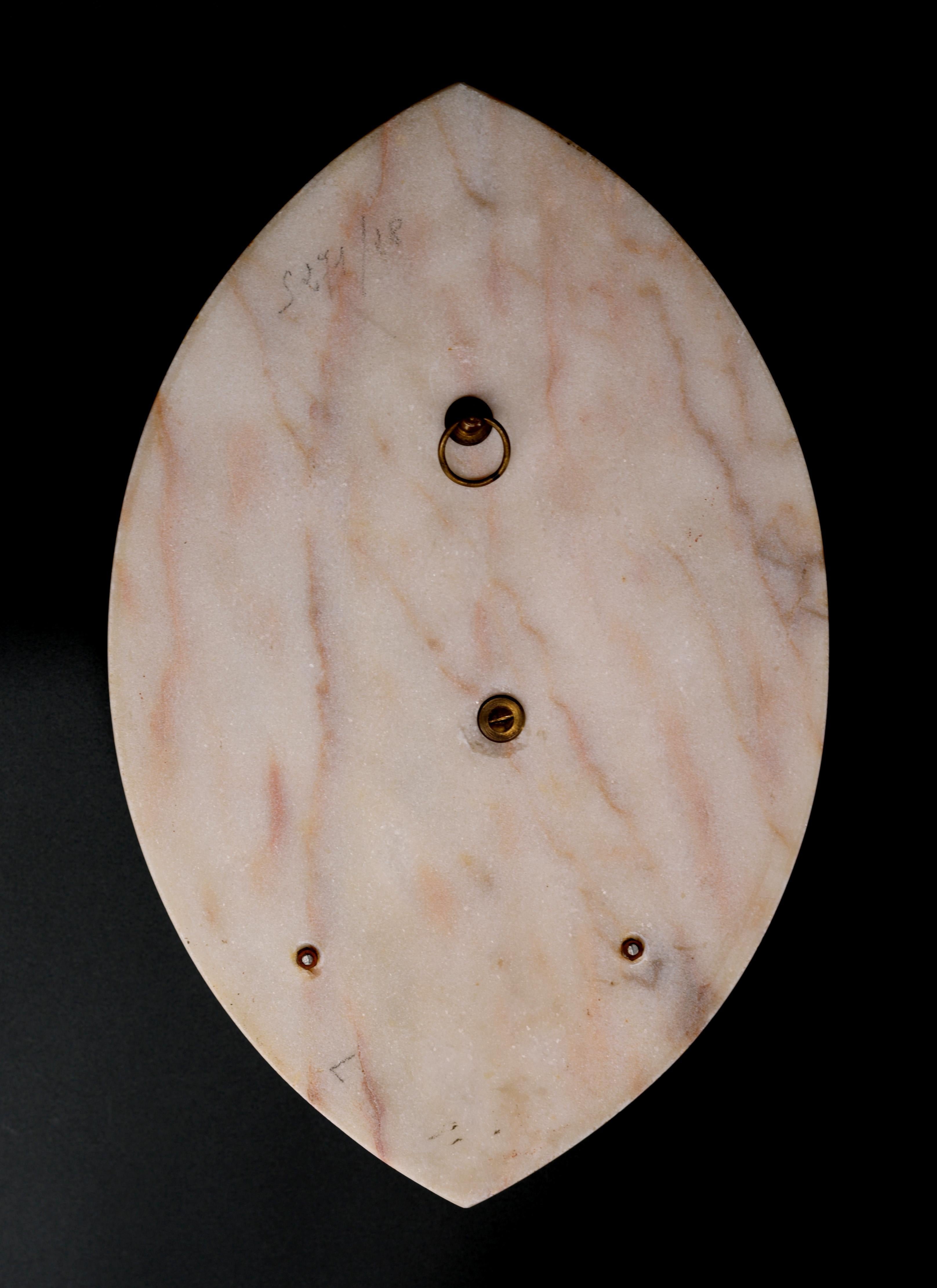 Début du 20ème siècle Vierge en bronze Art Déco française Fontaine à eau bénite par PONCET 1920 en vente