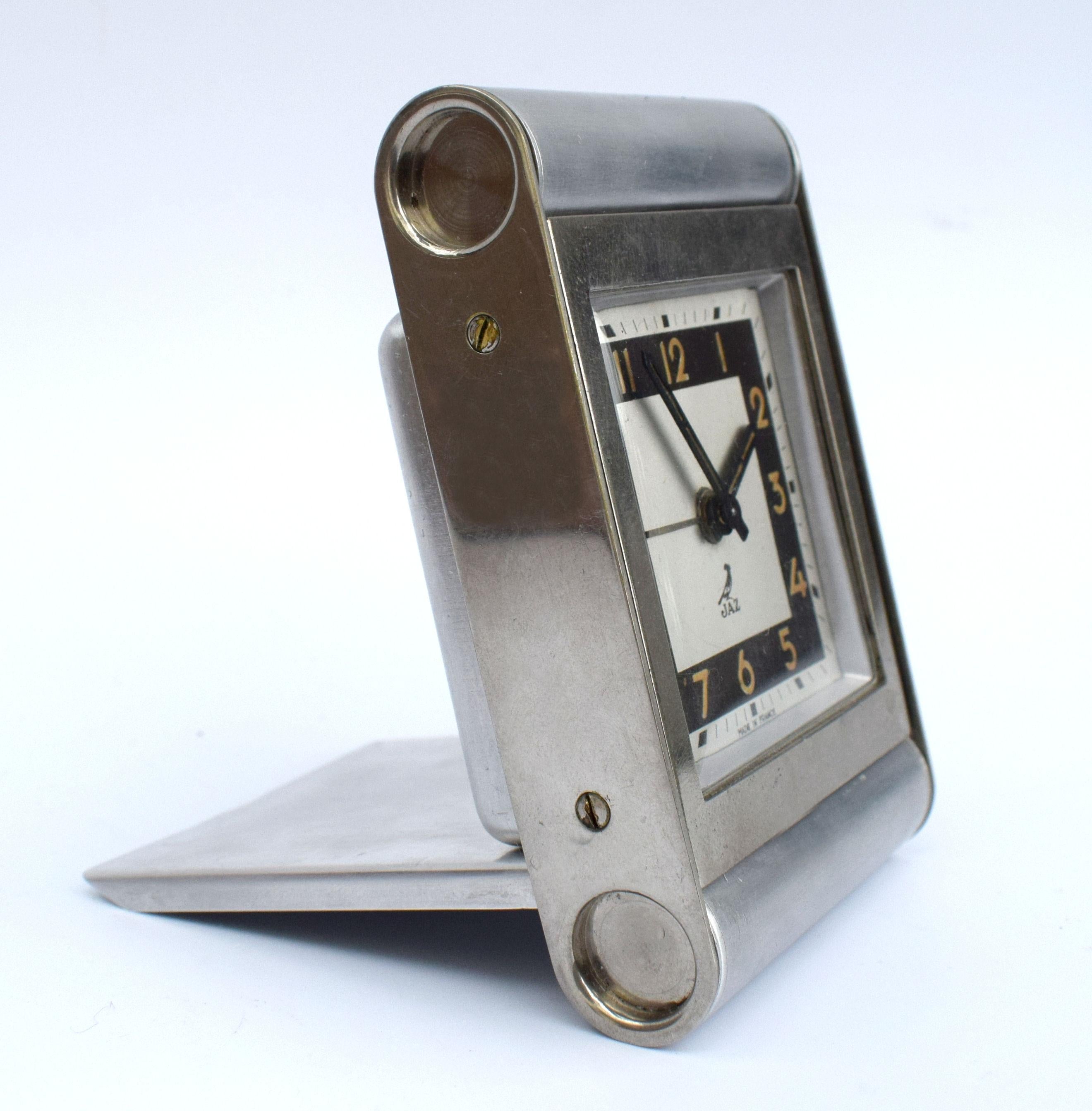 art deco alarm clocks