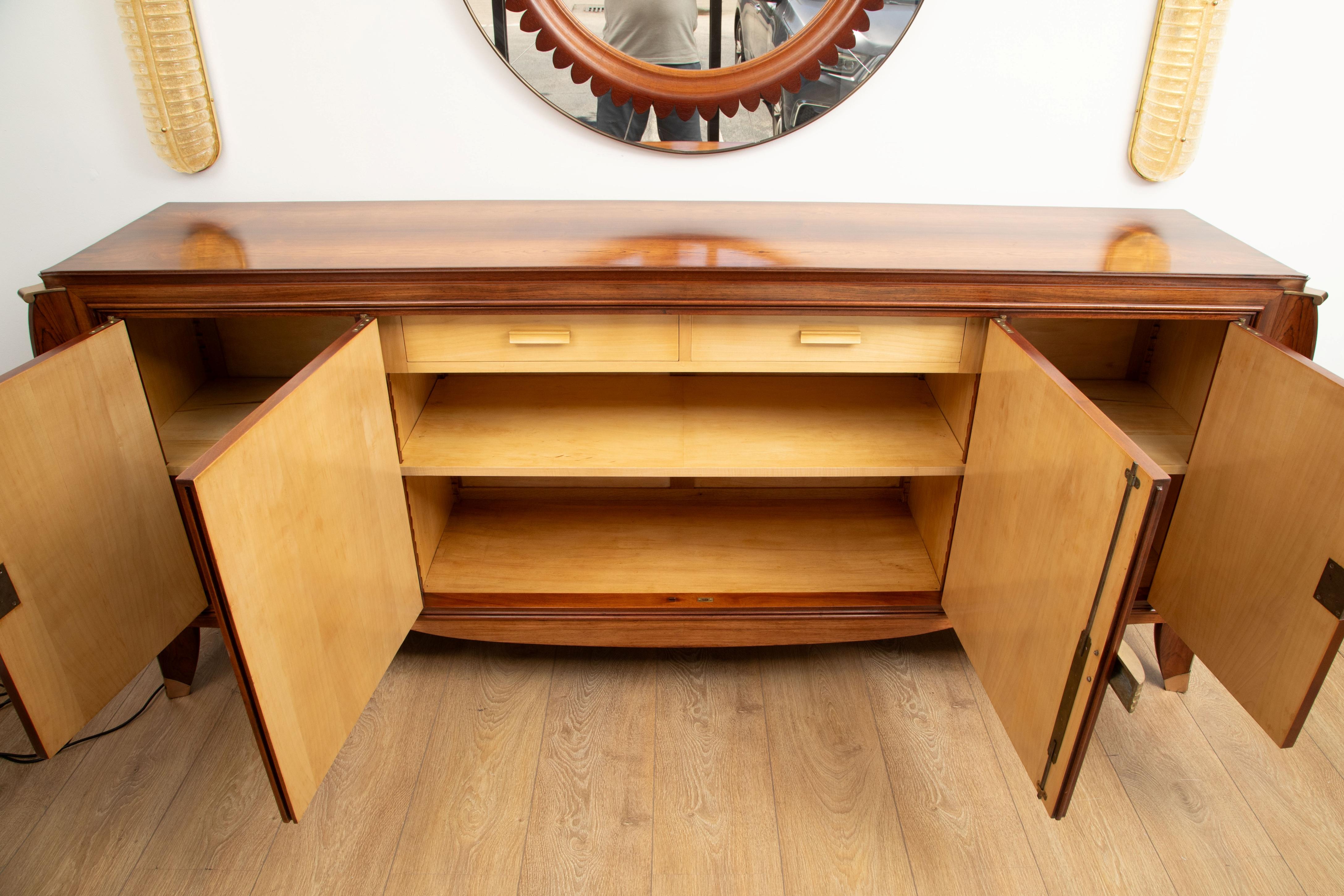 French Art Deco Buffet by Maurice Rinck, 1935 For Sale 4