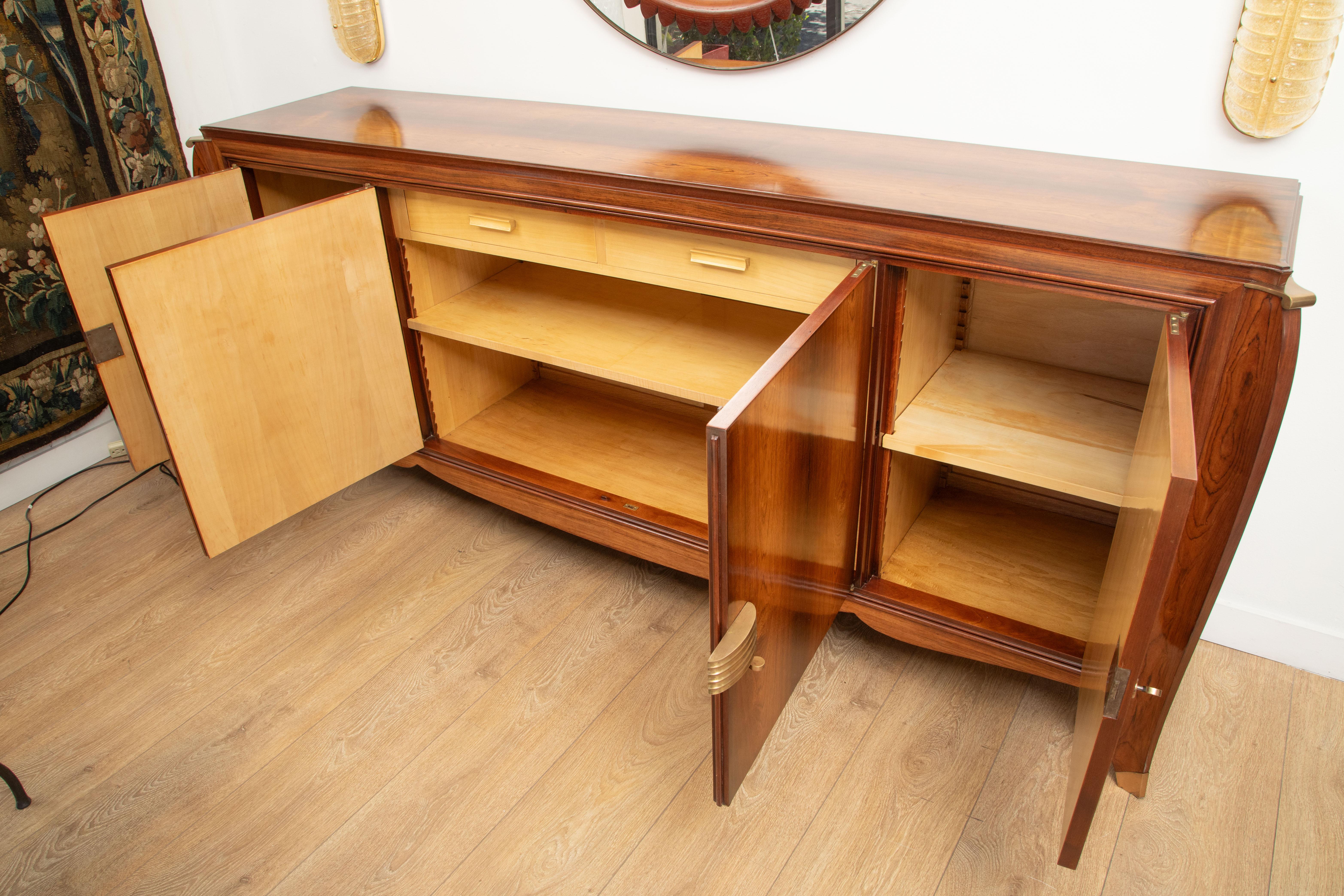 French Art Deco Buffet by Maurice Rinck, 1935 For Sale 5