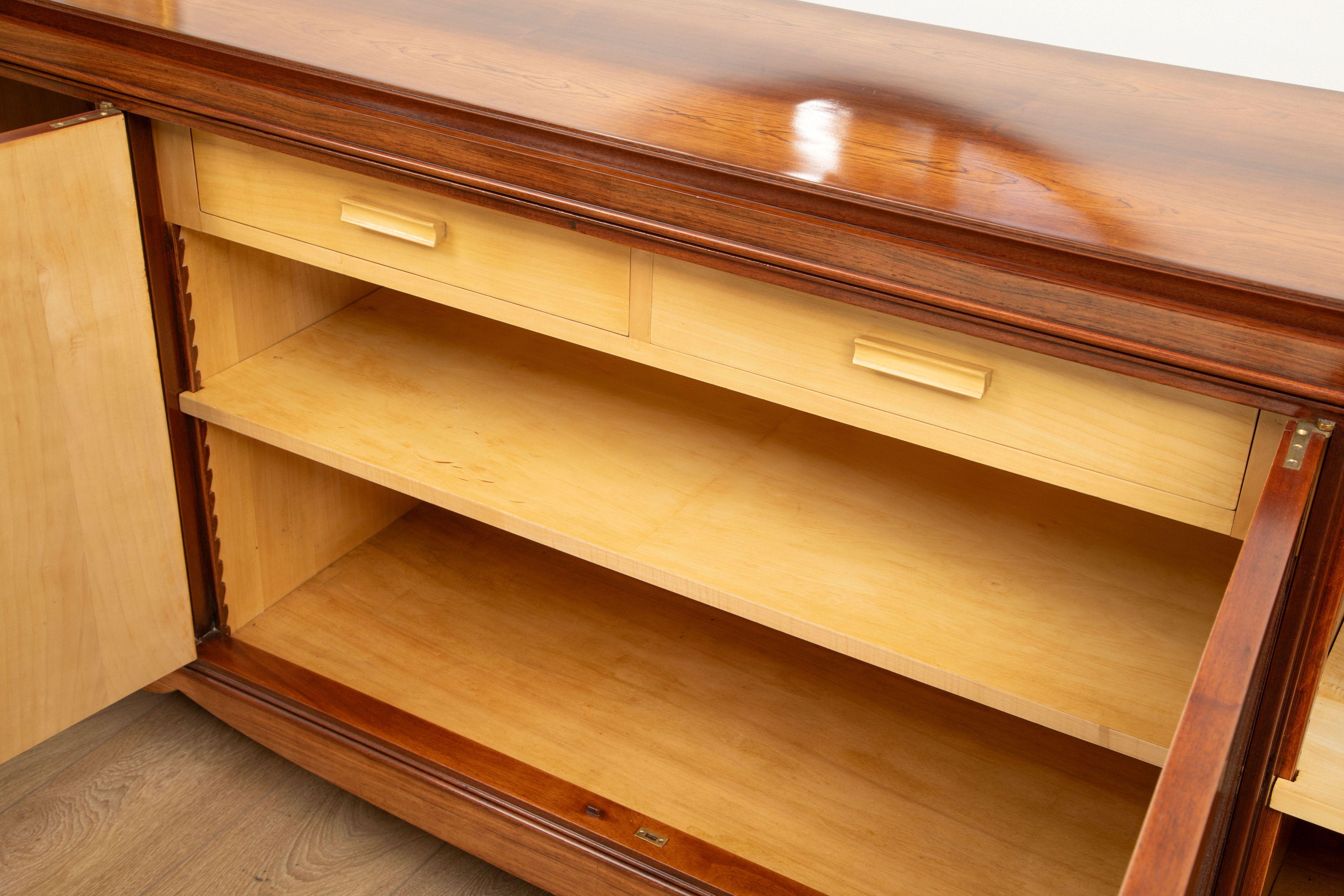French Art Deco Buffet by Maurice Rinck, 1935 For Sale 6