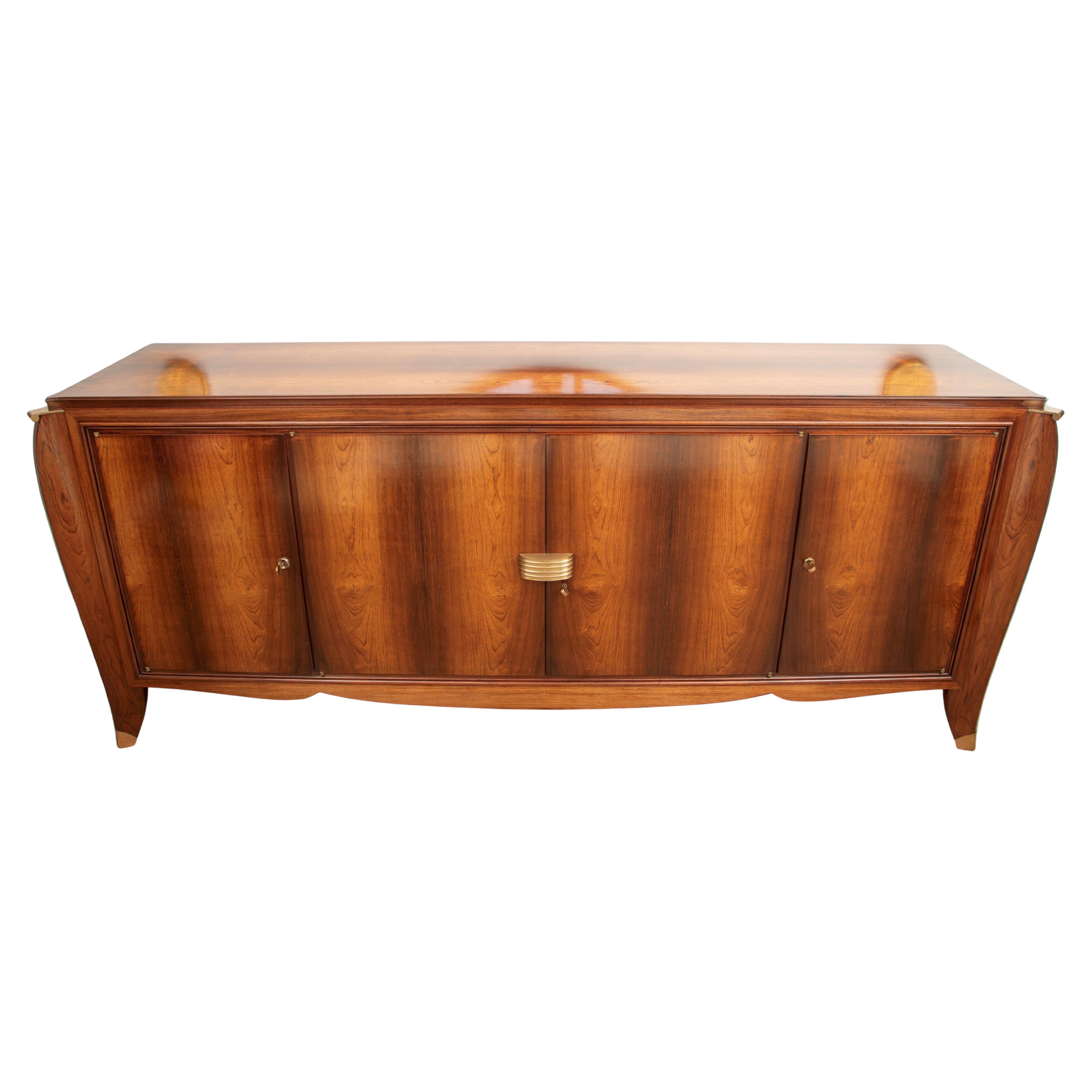 French Art Deco Buffet by Maurice Rinck, 1935 For Sale