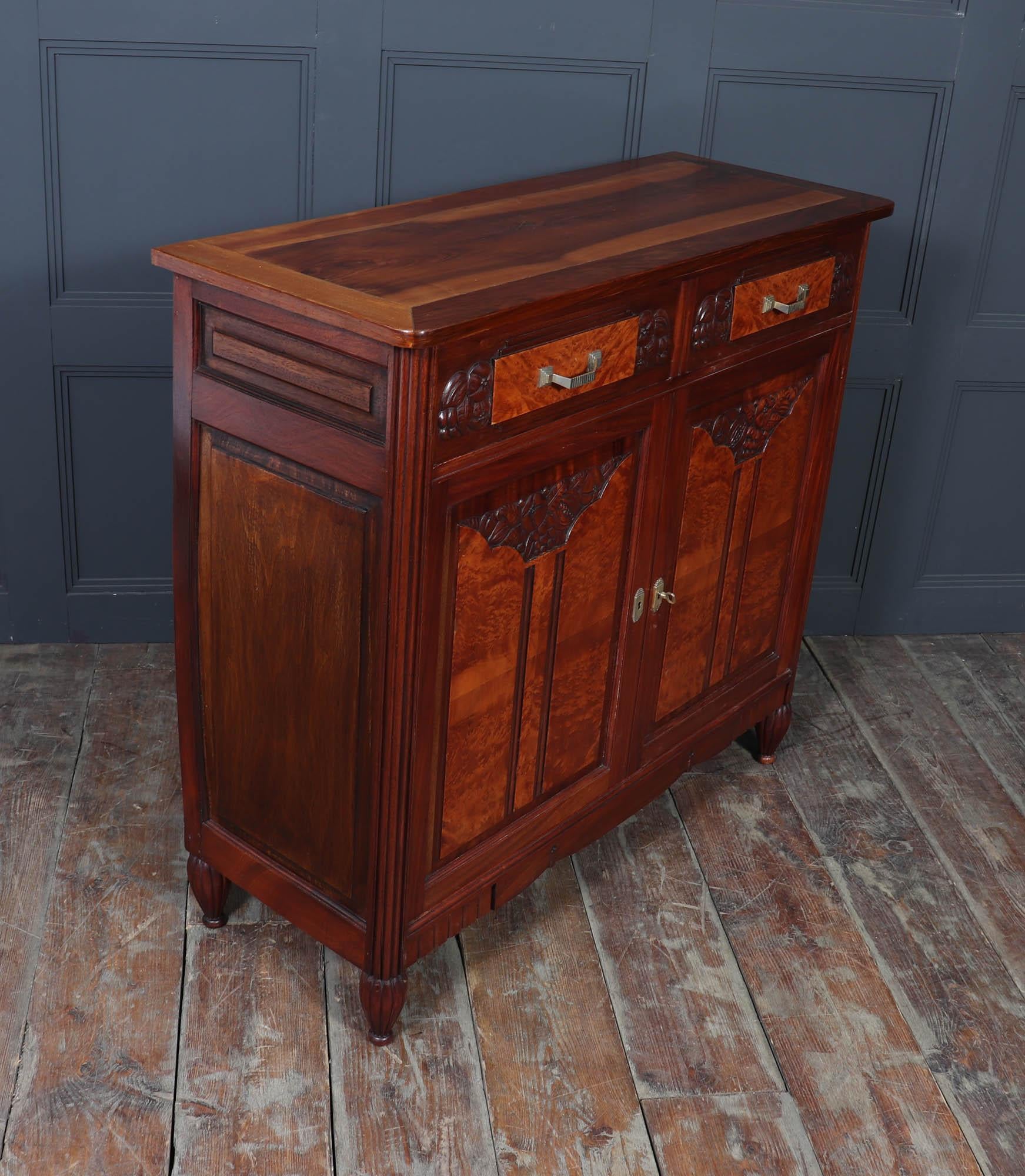 French Art Deco Buffet Sideboard For Sale 9