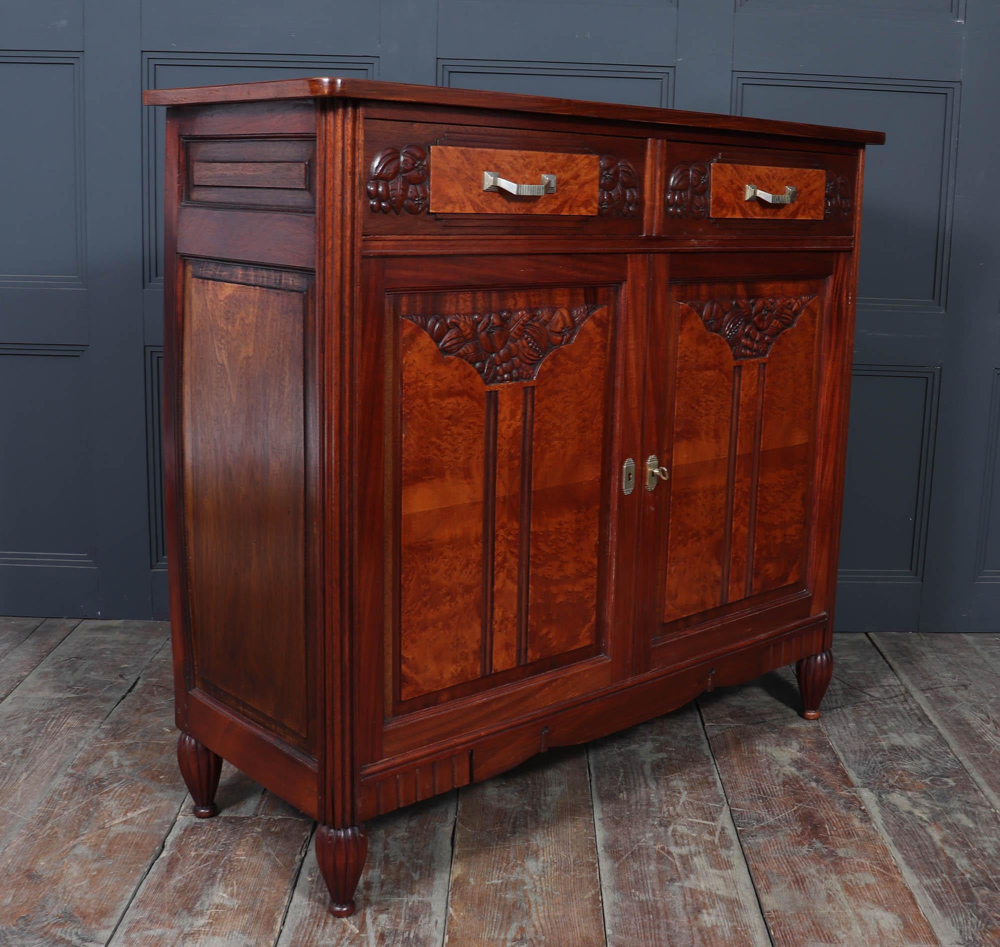 French Art Deco Buffet Sideboard For Sale 10