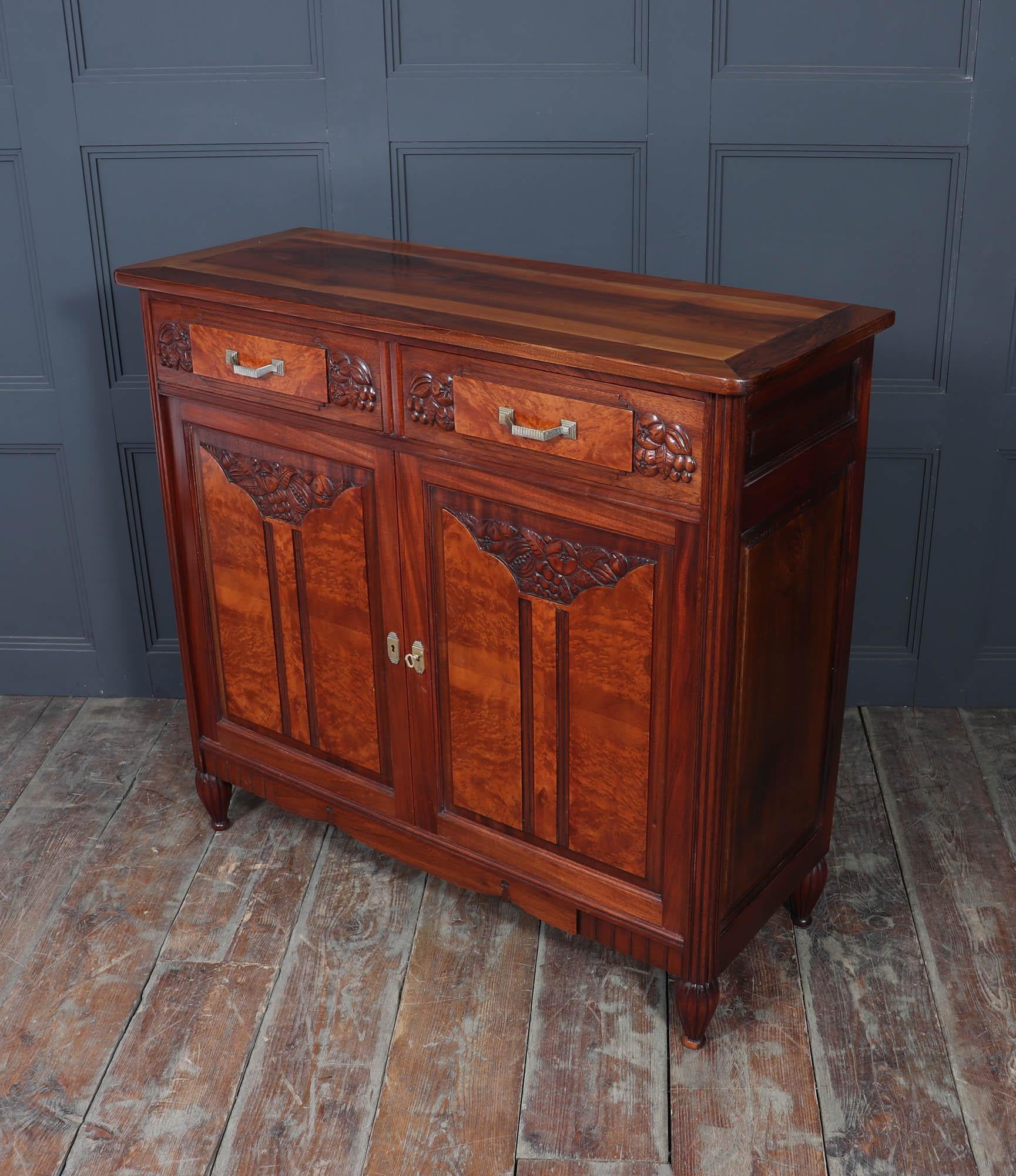 French Art Deco Buffet Sideboard For Sale 11