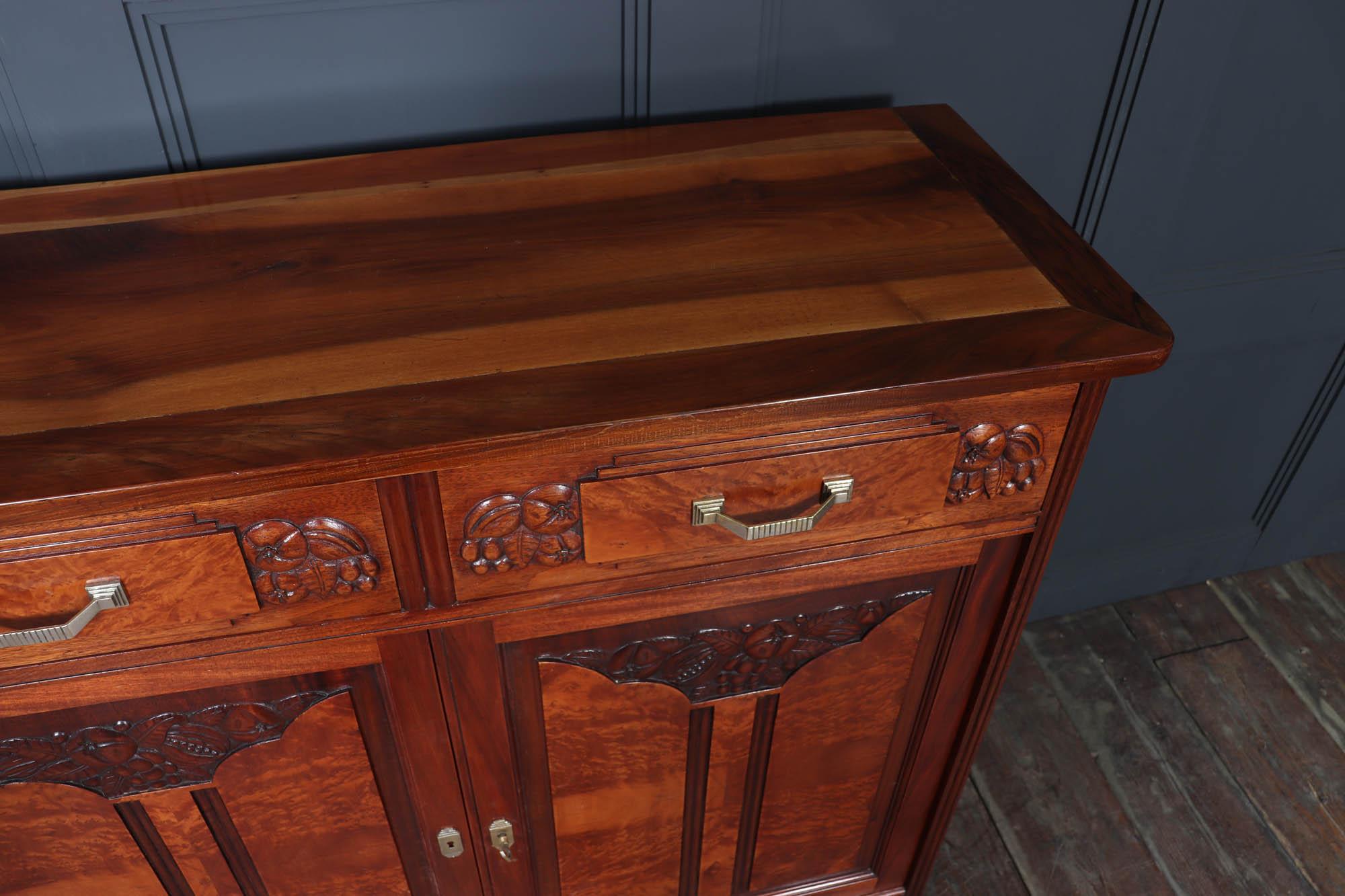 French Art Deco Buffet Sideboard For Sale 3