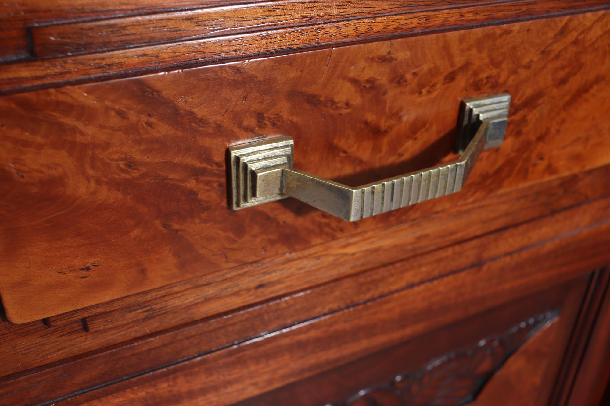 French Art Deco Buffet Sideboard For Sale 4