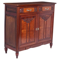 Antique French Art Deco Buffet Sideboard