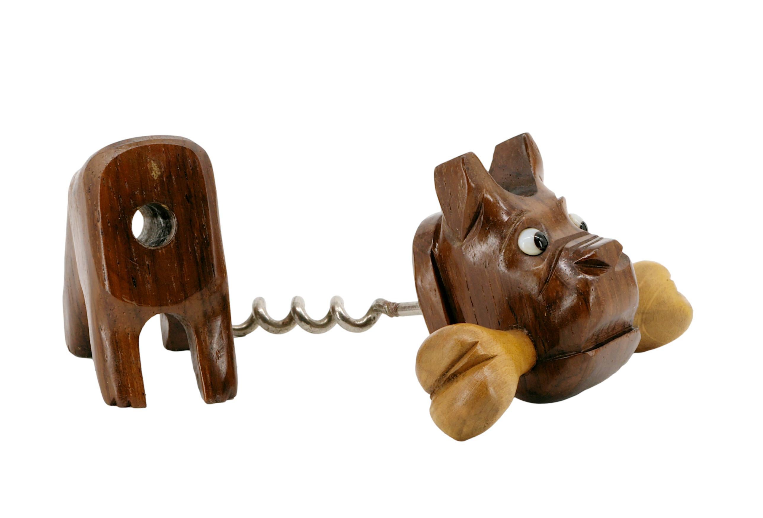 Crémaillère française Art Déco Bulldog Corkscrew, 1920 en vente 3