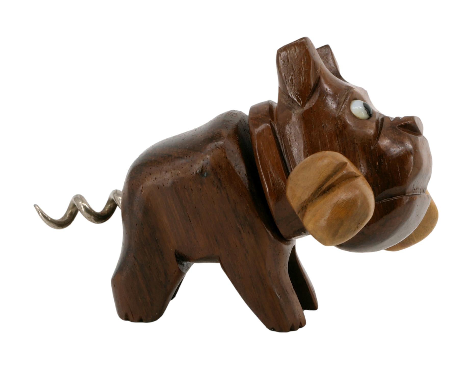 Français Crémaillère française Art Déco Bulldog Corkscrew, 1920 en vente