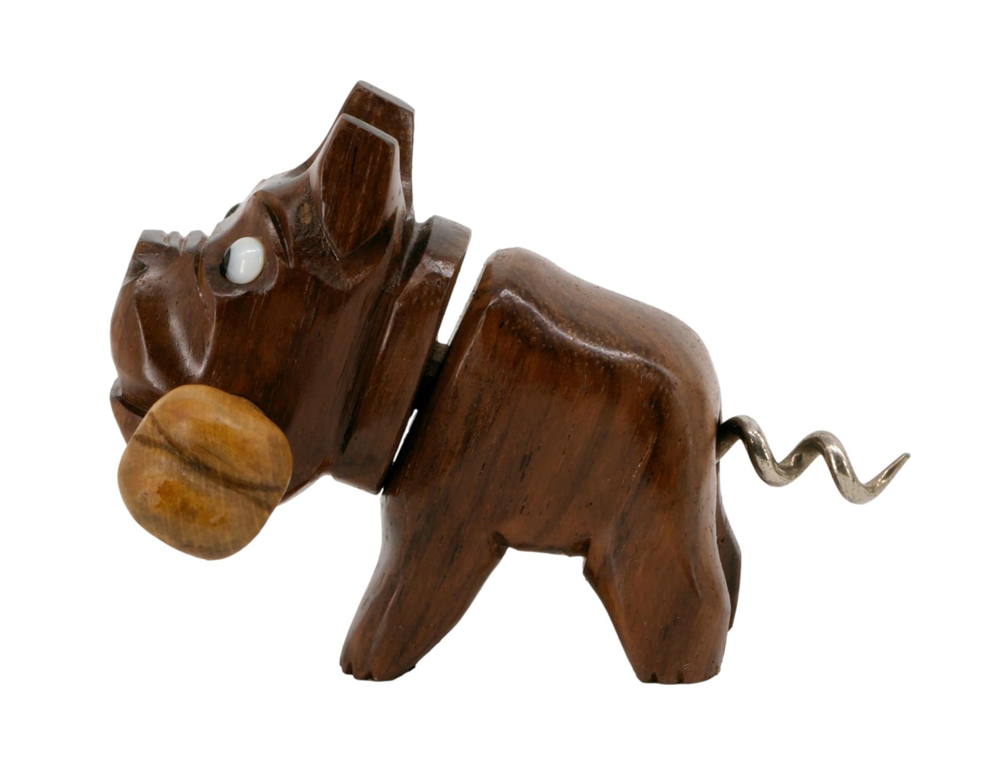 Début du 20ème siècle Crémaillère française Art Déco Bulldog Corkscrew, 1920 en vente