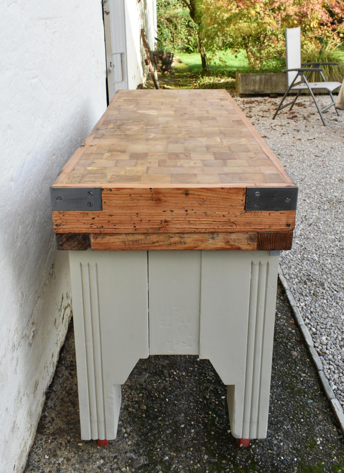 Bloque de carnicero francés Art Déco en venta 1