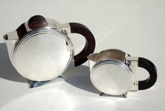 French Art Deco by Christian Fjerdingstadt for Christofle Teapot Creamer