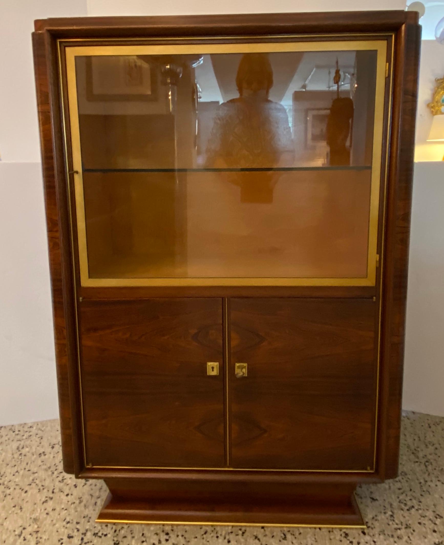 Hand-Crafted French Art Deco Cabinet in the Style of Christian Krass For Sale