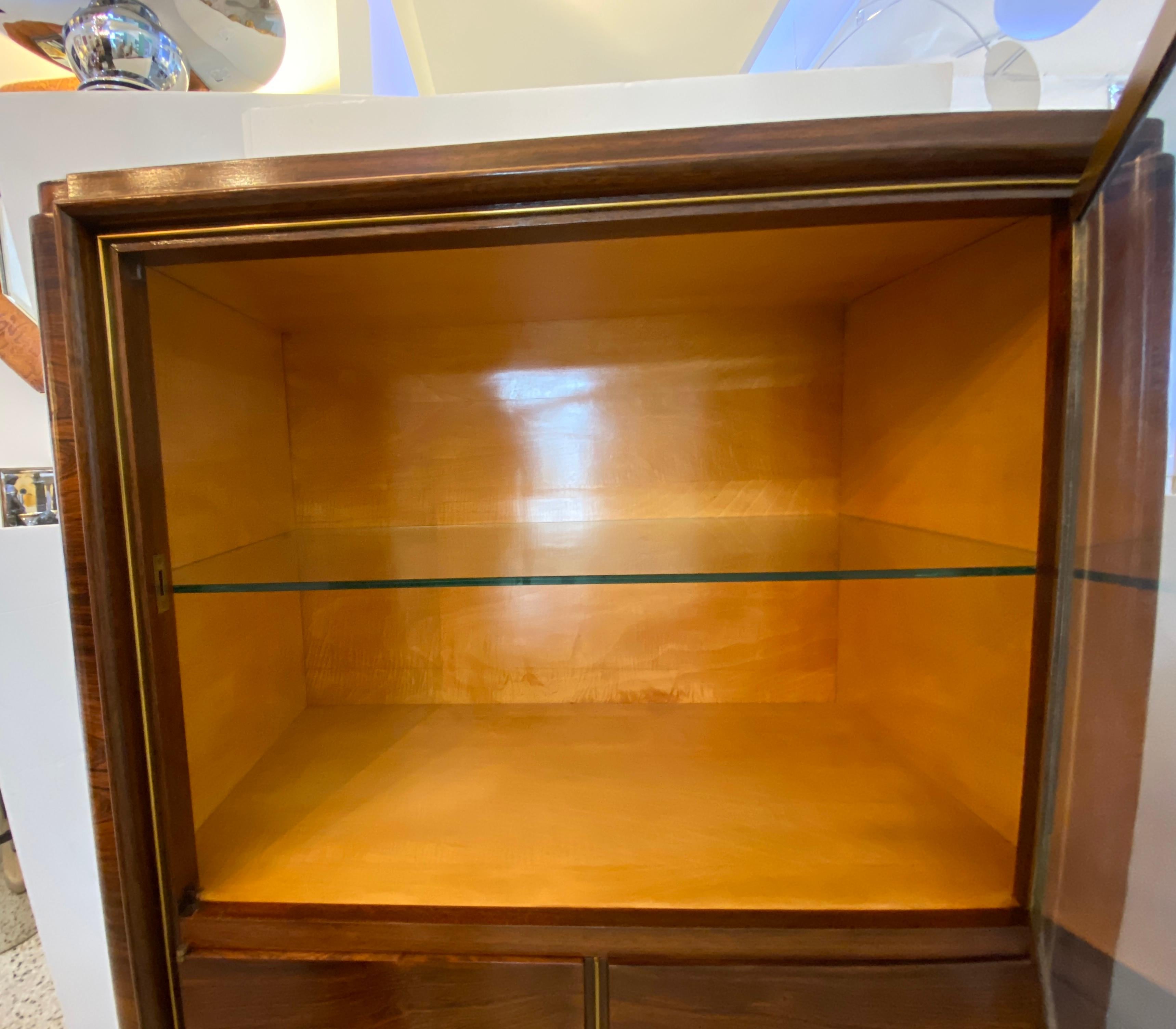 Bronzo Mobile Art Deco francese nello stile di Christian Krass in vendita