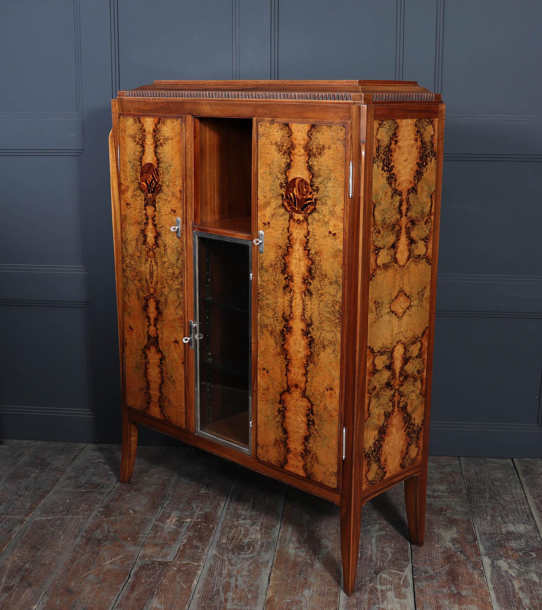 Cabinet Art Deco francese di E Jacquemin in vendita 5