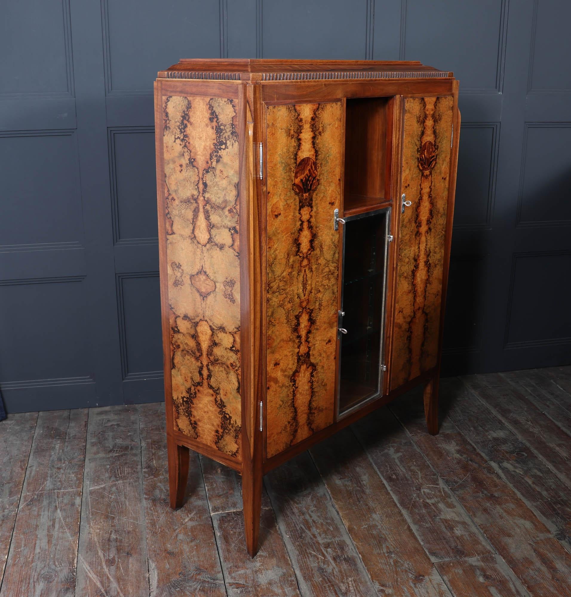Cabinet Art Deco francese di E Jacquemin in vendita 8