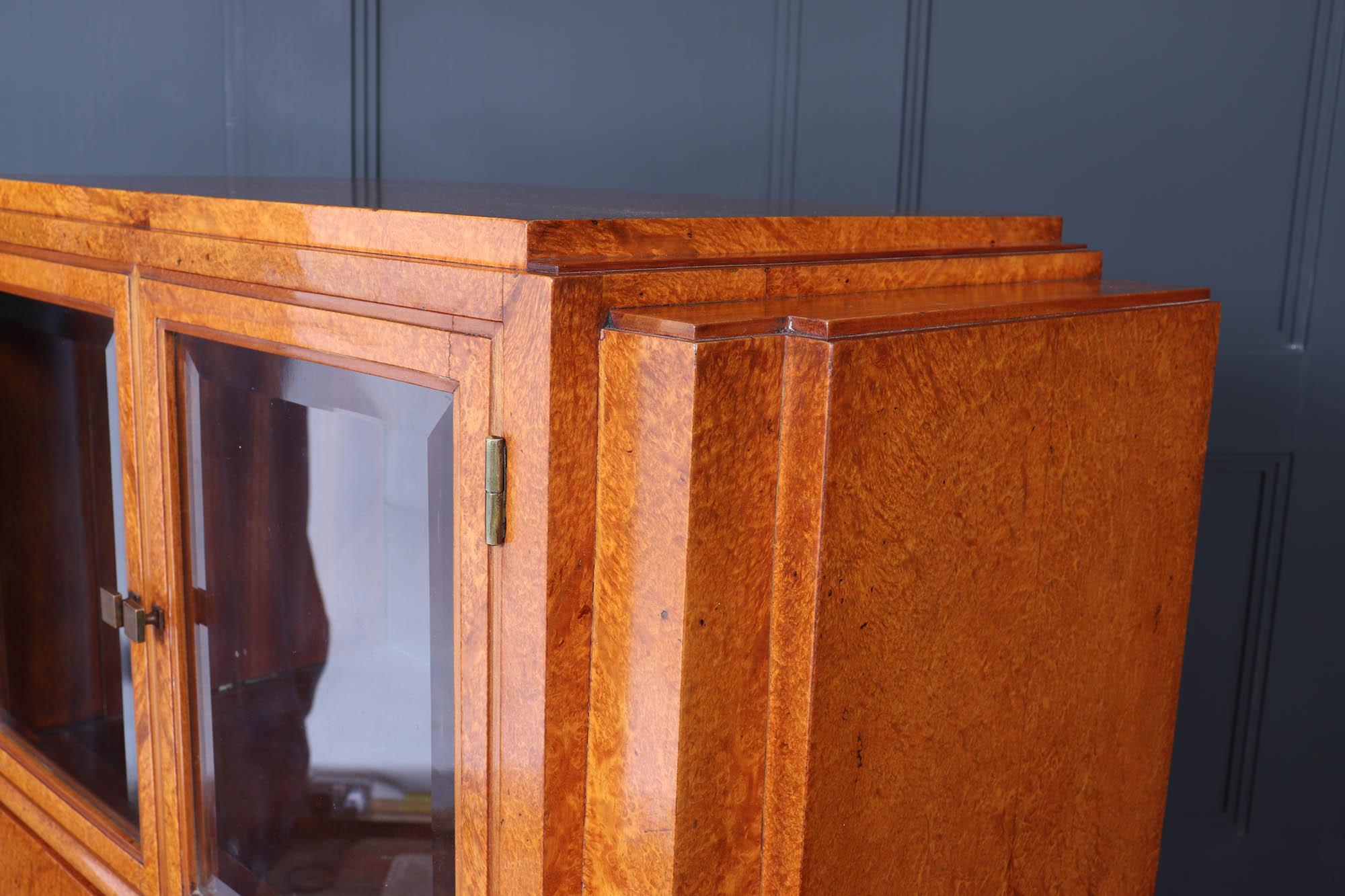 French Art Deco Cabinet in Amboyna by Andre Arbus For Sale 9