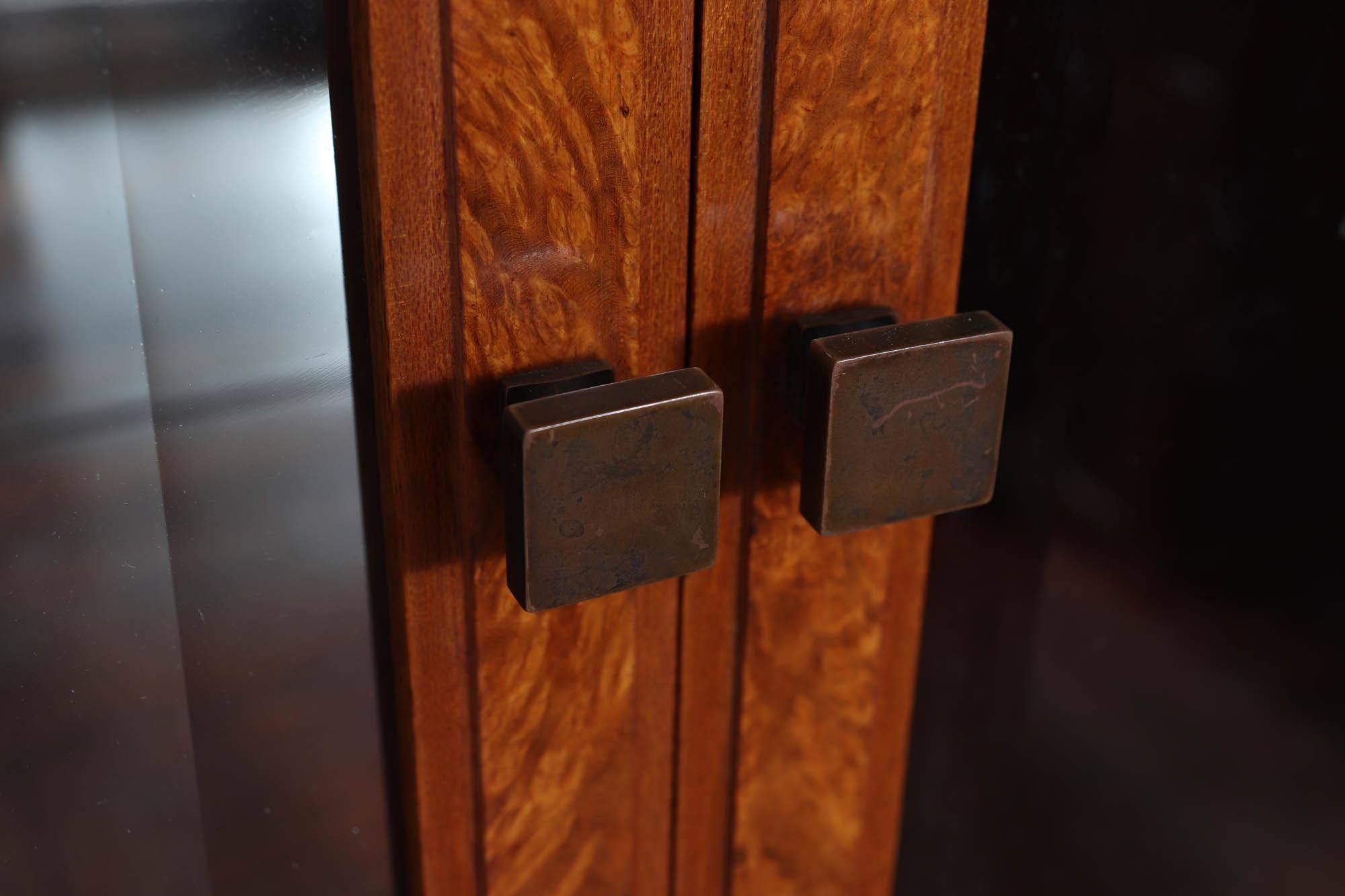 French Art Deco Cabinet in Amboyna by Andre Arbus For Sale 1