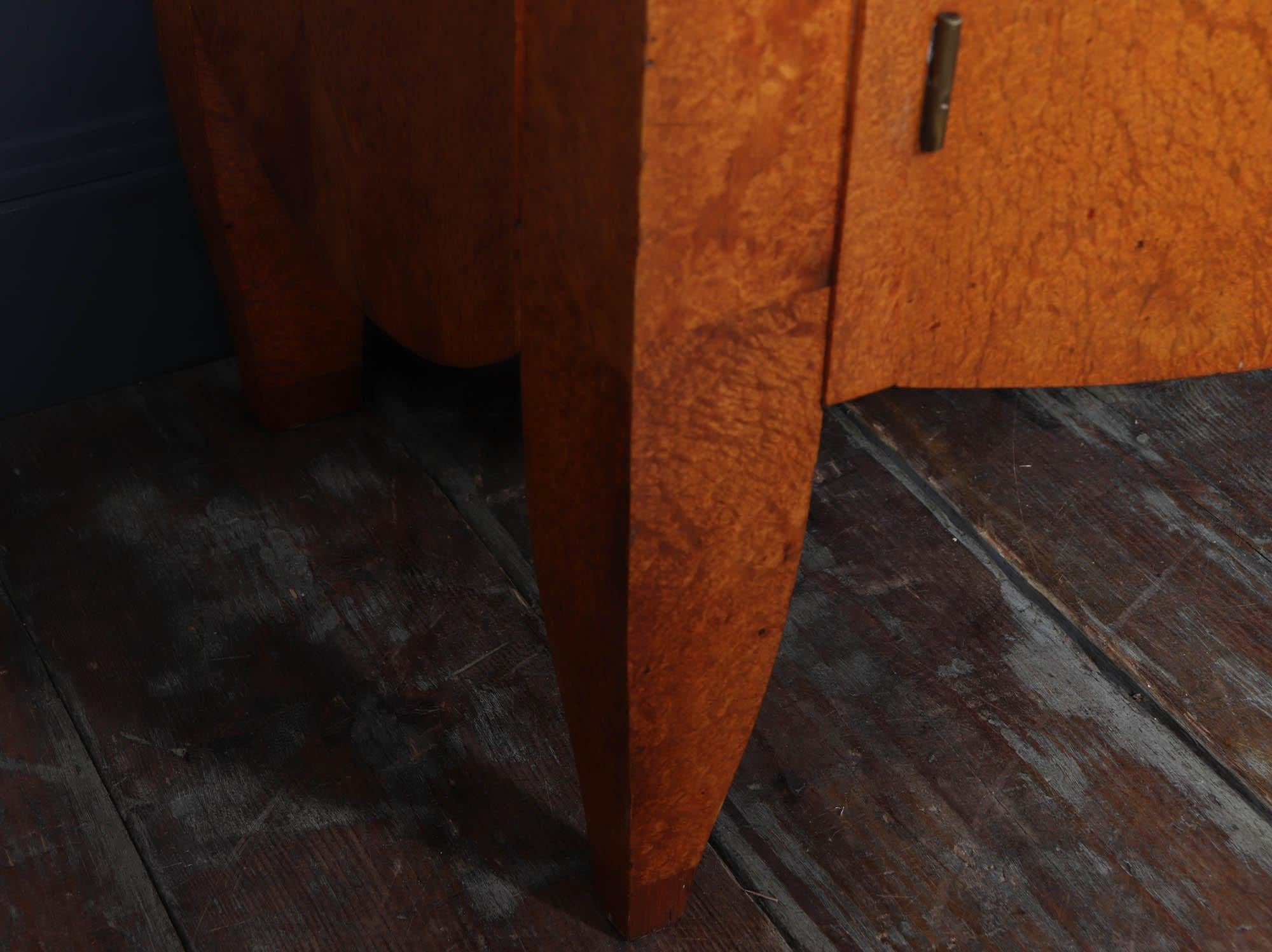 French Art Deco Cabinet in Amboyna by Andre Arbus For Sale 3