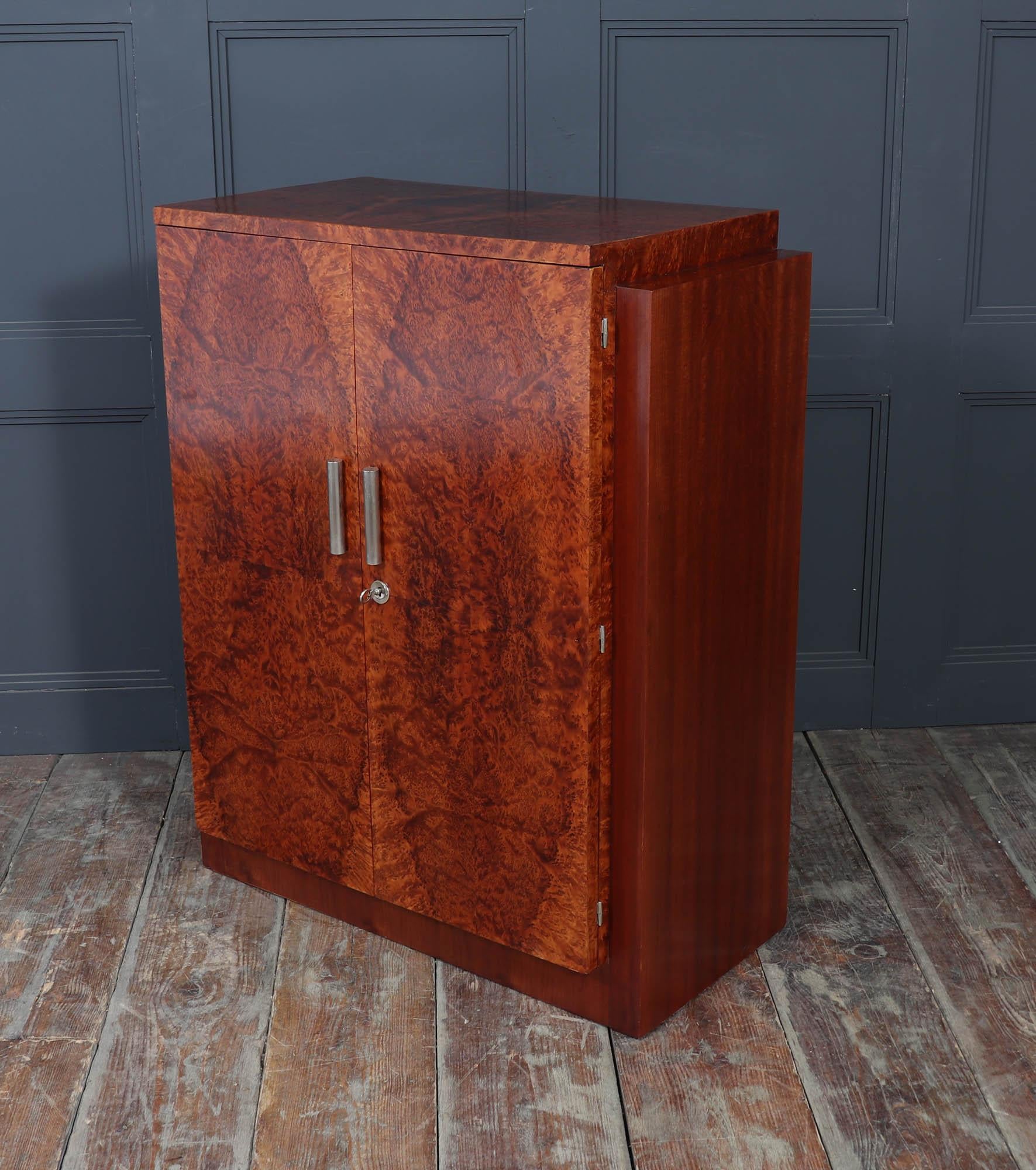 Armadio Art Deco francese a Thuya in vendita 5