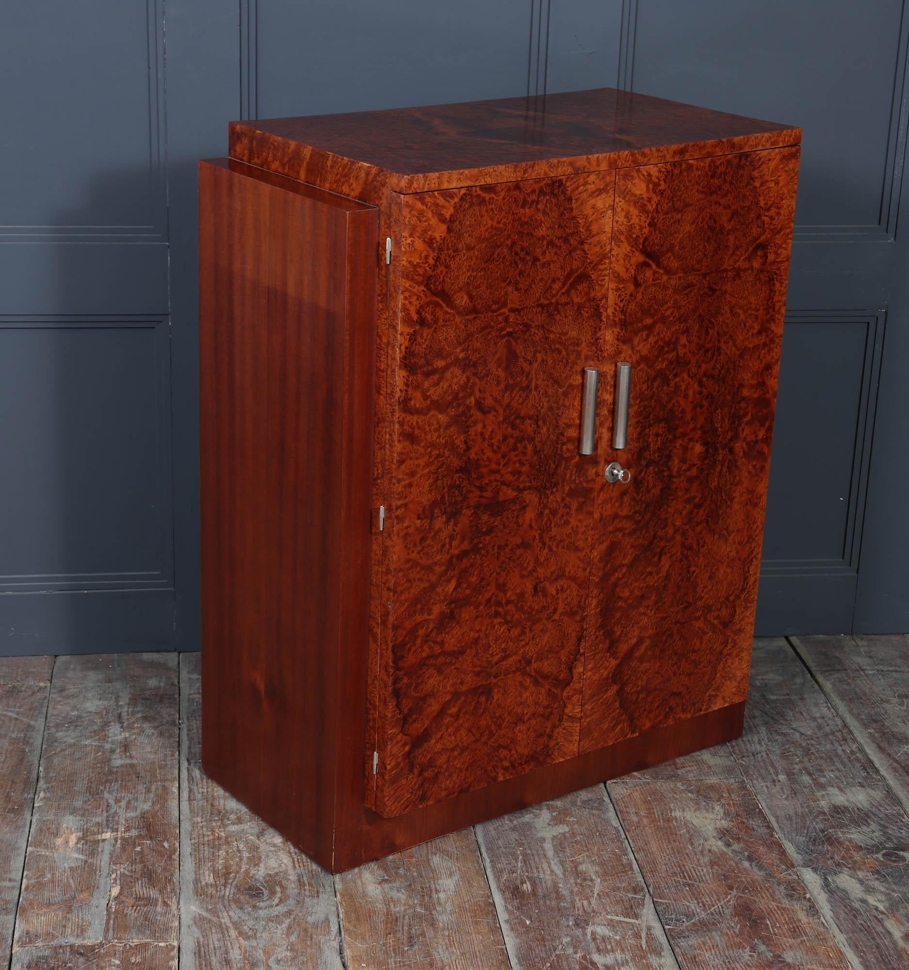 Armadio Art Deco francese a Thuya in vendita 2
