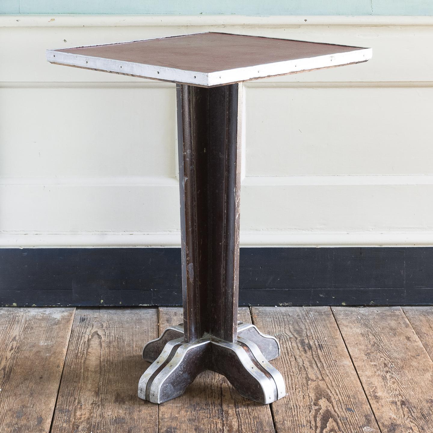 French Art Deco Café Tables In Fair Condition In London, GB