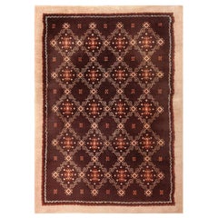 French Art Deco Carpet by Kinheim. Size: 7 ft 4 in x 10 ft (2.24 m x 3.05 m)