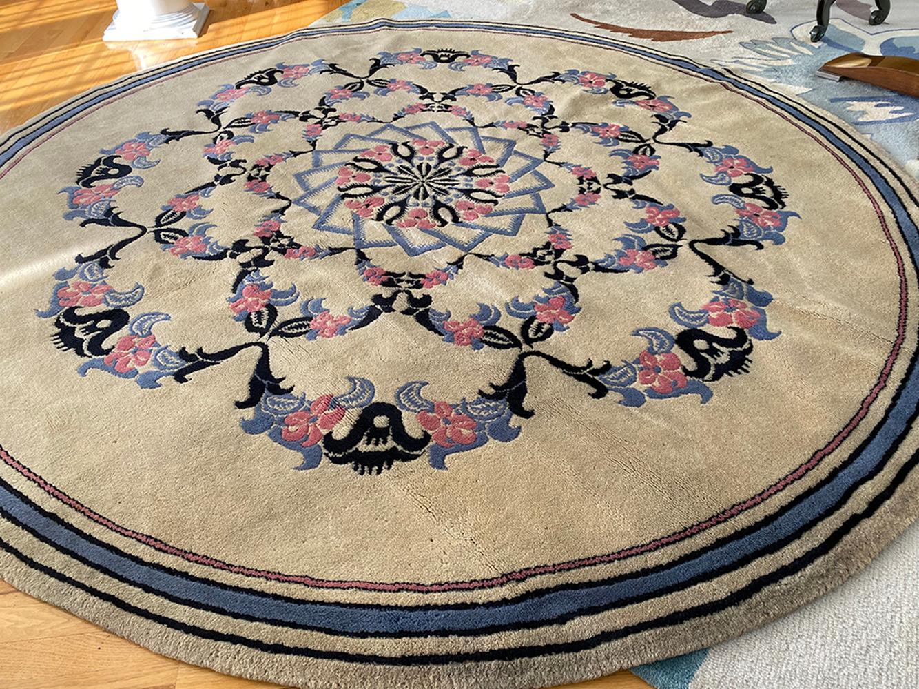 20th Century French Art Deco Carpet by Leleu For Sale