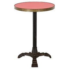 French Art Deco Cast Iron Bistro Table