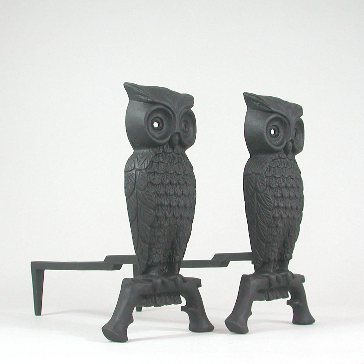 fireplace owls