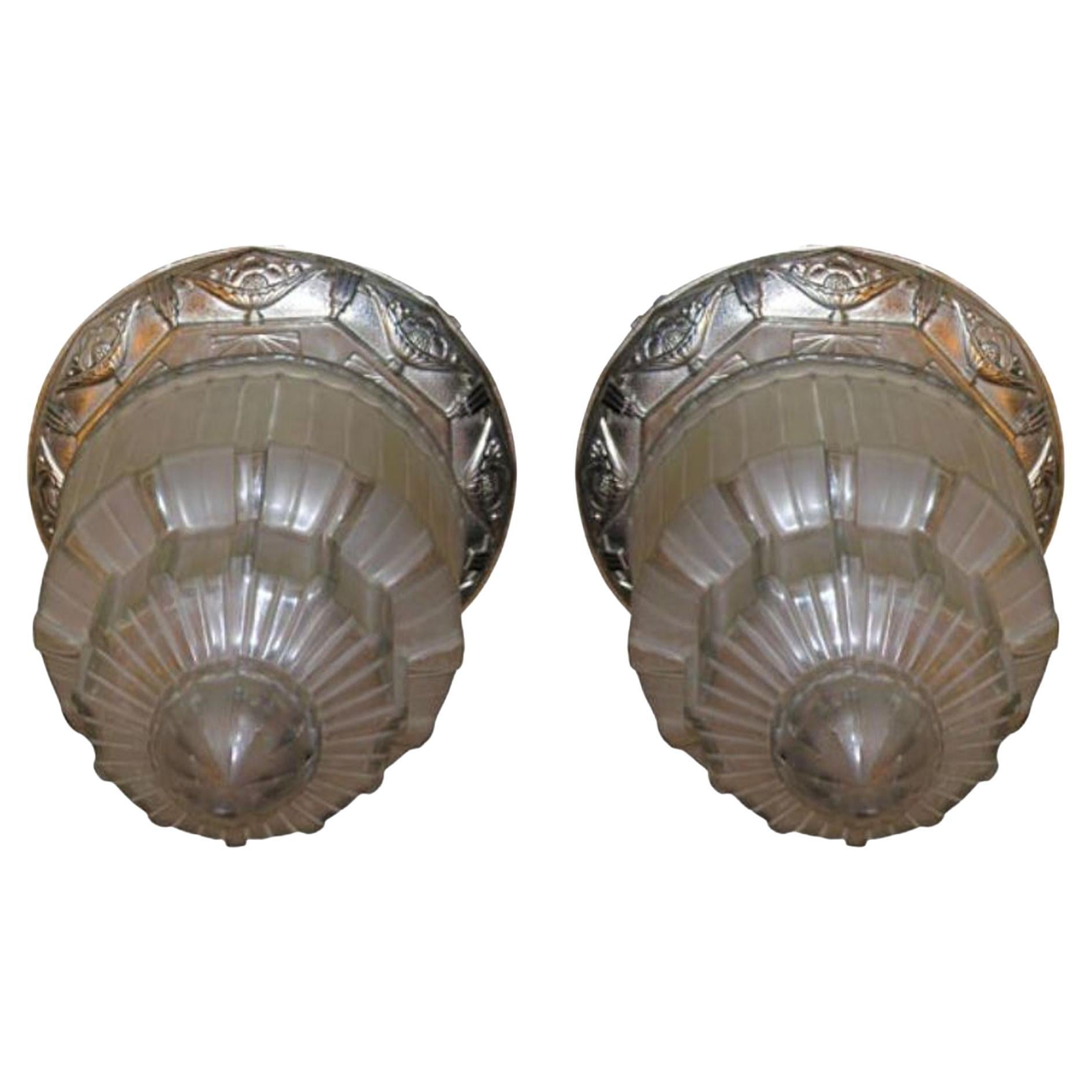 Lanterna da soffitto Art Deco francese