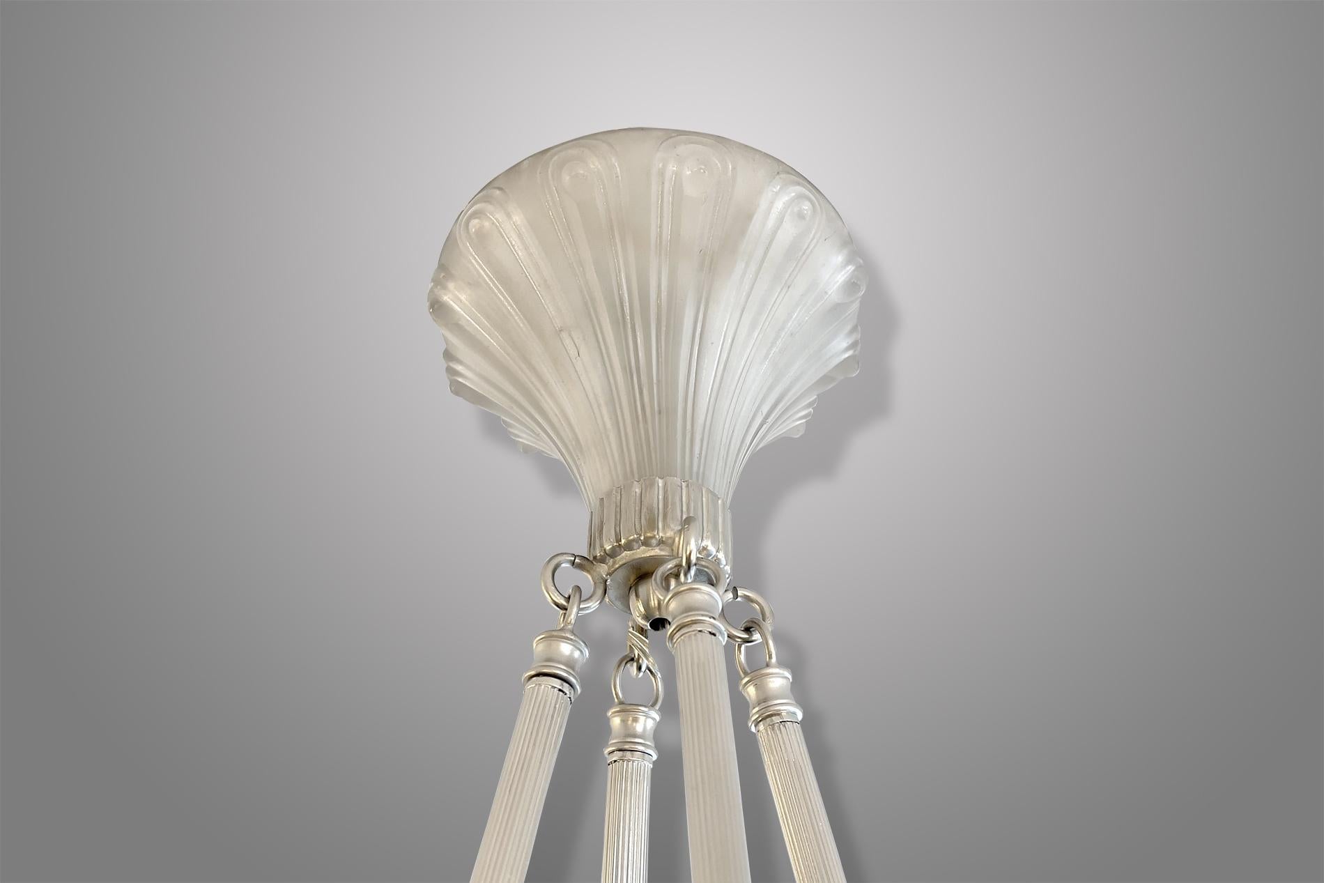 Plafonnier Art déco de René Lalique  en vente 1