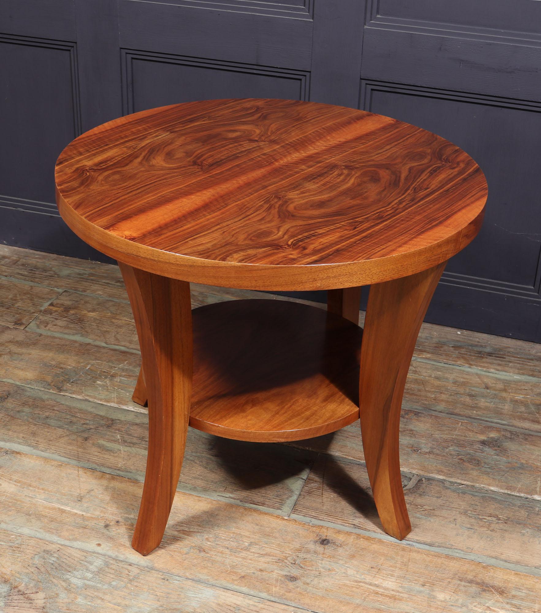 Table Basse Centre Art Déco Français en vente 5