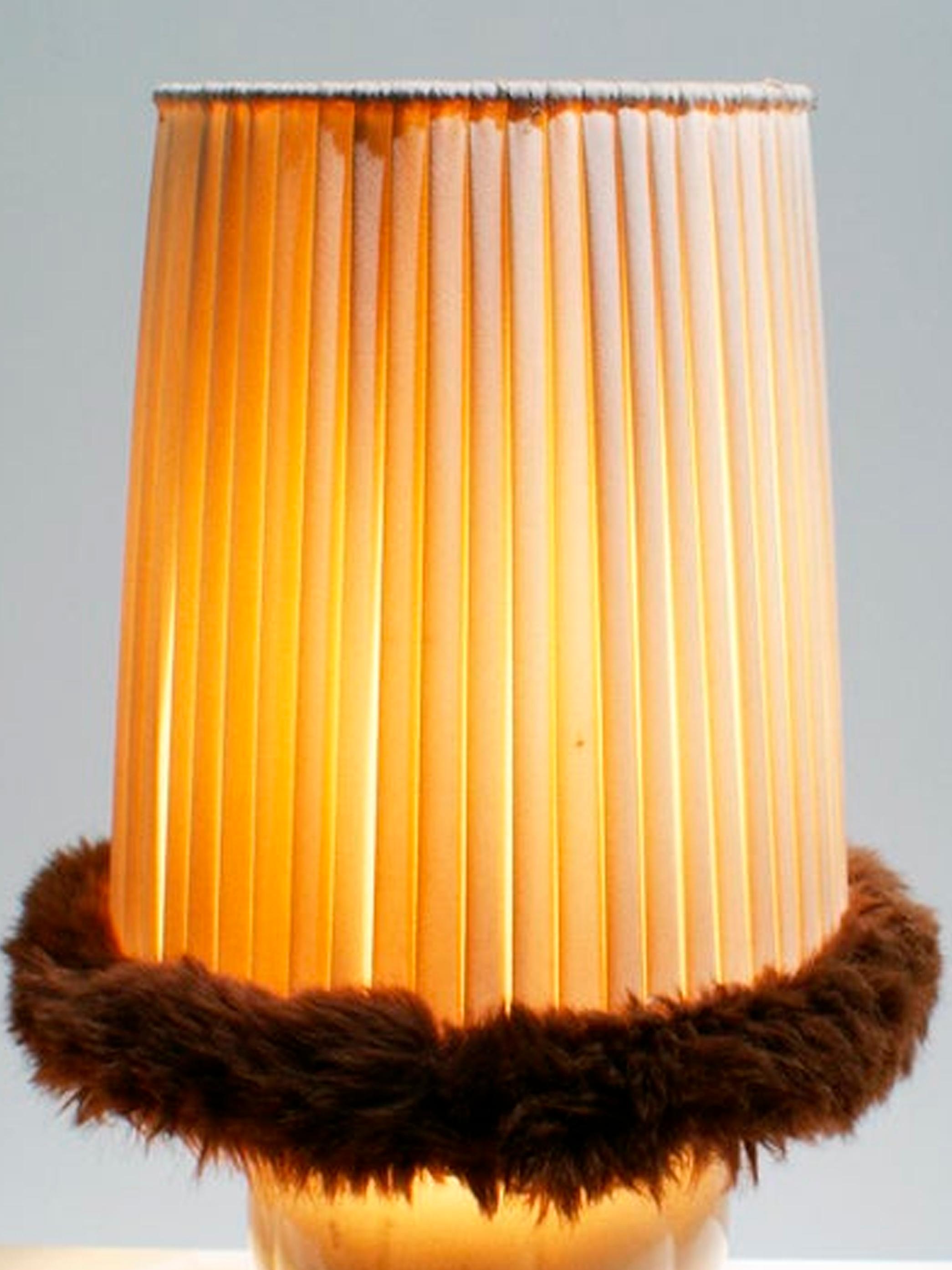 Céramique Lampe de table en céramique Art Déco française en vente